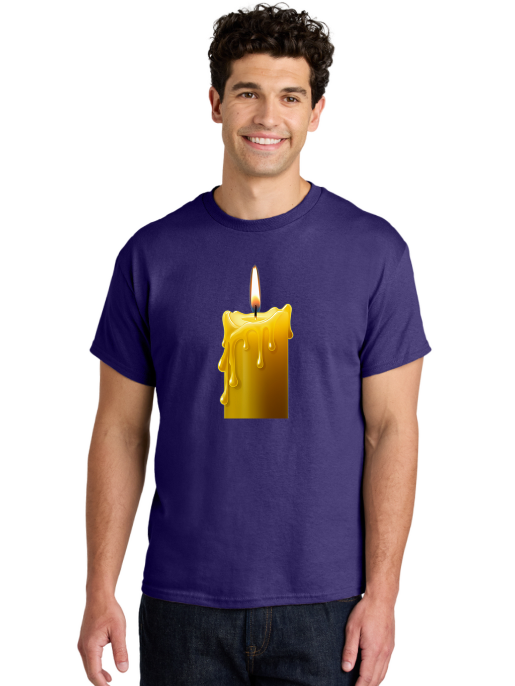 Candle-2 Men'S Graphic Tee, 100% Cotton, Comfortable Casual Summer Wear, Machine Washable, Vintage Camera, Old Camera, Antique Camera, Black Camera, Classic Photography, Photography Equipment, Nostalgic Device, Film Camera, Camera Art Bao171