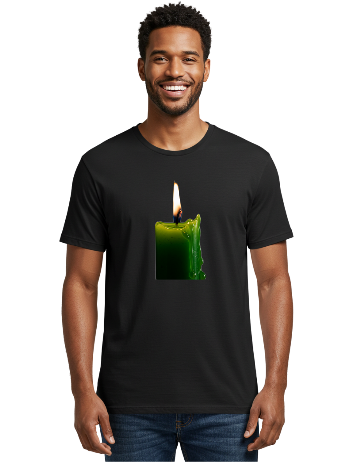 Candle-3 Men'S Graphic Tee, 100% Cotton, Comfortable Casual Summer Wear, Machine Washable, Vintage Camera, Old Camera, Antique Camera, Black Camera, Classic Photography, Photography Equipment, Nostalgic Device, Film Camera, Camera Art Bao172