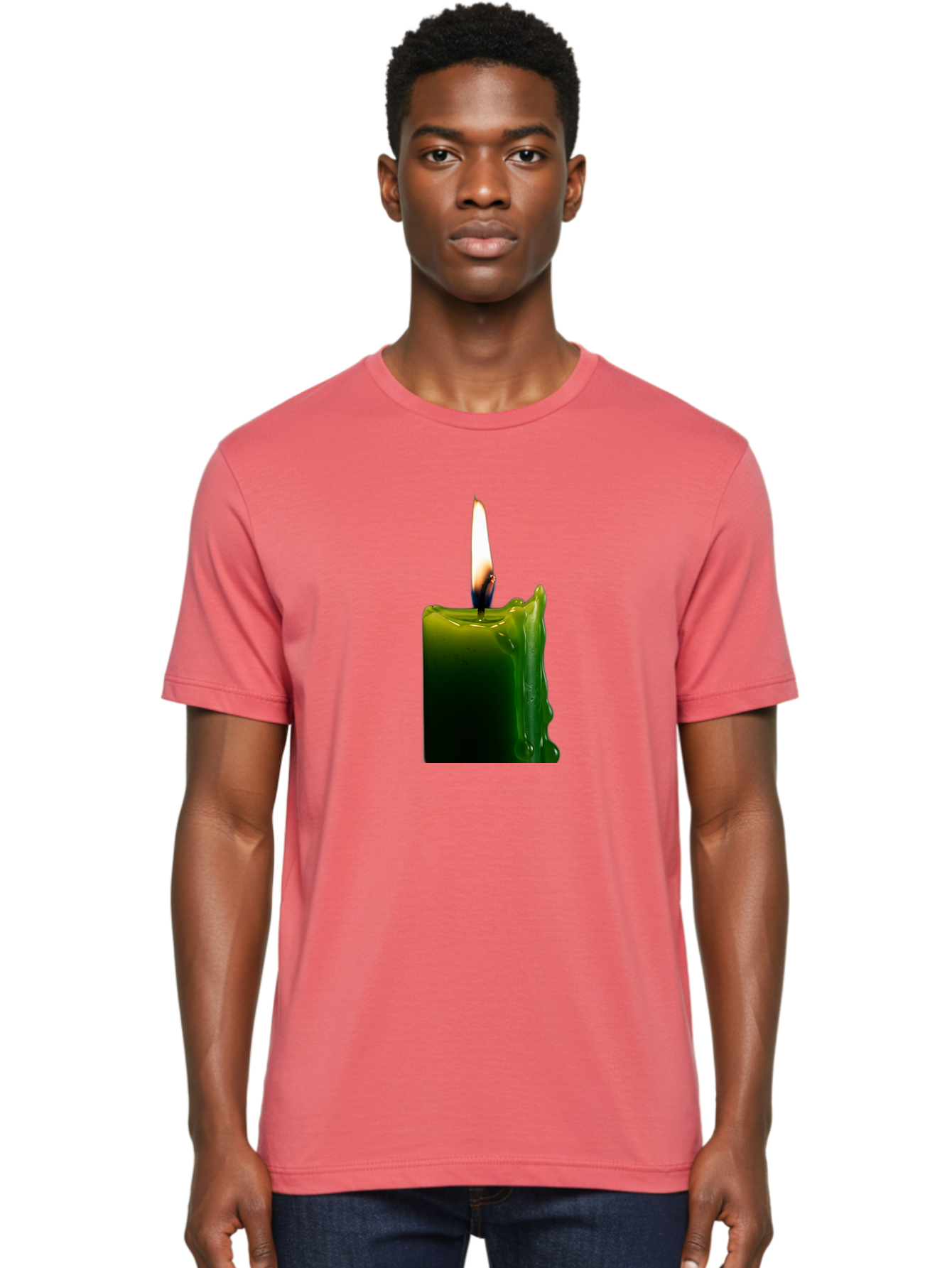 Candle-3 Men'S Graphic Tee, 100% Cotton, Comfortable Casual Summer Wear, Machine Washable, Vintage Camera, Old Camera, Antique Camera, Black Camera, Classic Photography, Photography Equipment, Nostalgic Device, Film Camera, Camera Art Bao172