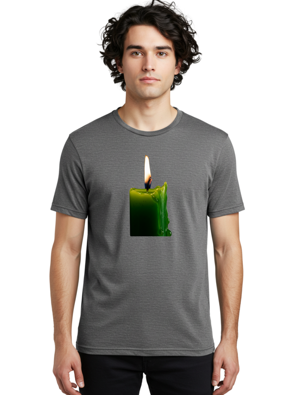 Candle-3 Men'S Graphic Tee, 100% Cotton, Comfortable Casual Summer Wear, Machine Washable, Vintage Camera, Old Camera, Antique Camera, Black Camera, Classic Photography, Photography Equipment, Nostalgic Device, Film Camera, Camera Art Bao172