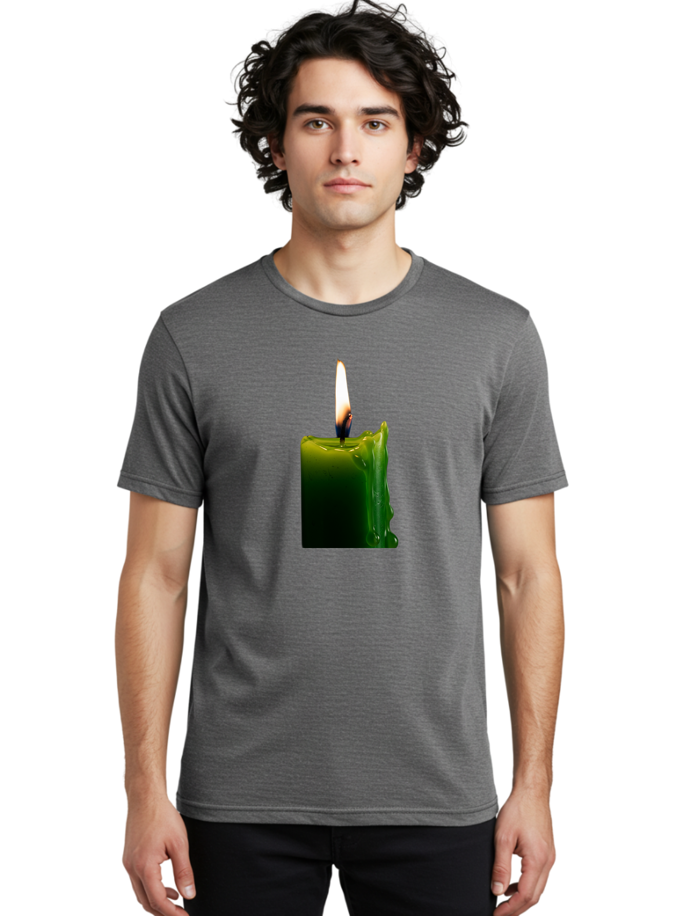 Candle-3 Men'S Graphic Tee, 100% Cotton, Comfortable Casual Summer Wear, Machine Washable, Vintage Camera, Old Camera, Antique Camera, Black Camera, Classic Photography, Photography Equipment, Nostalgic Device, Film Camera, Camera Art Bao172