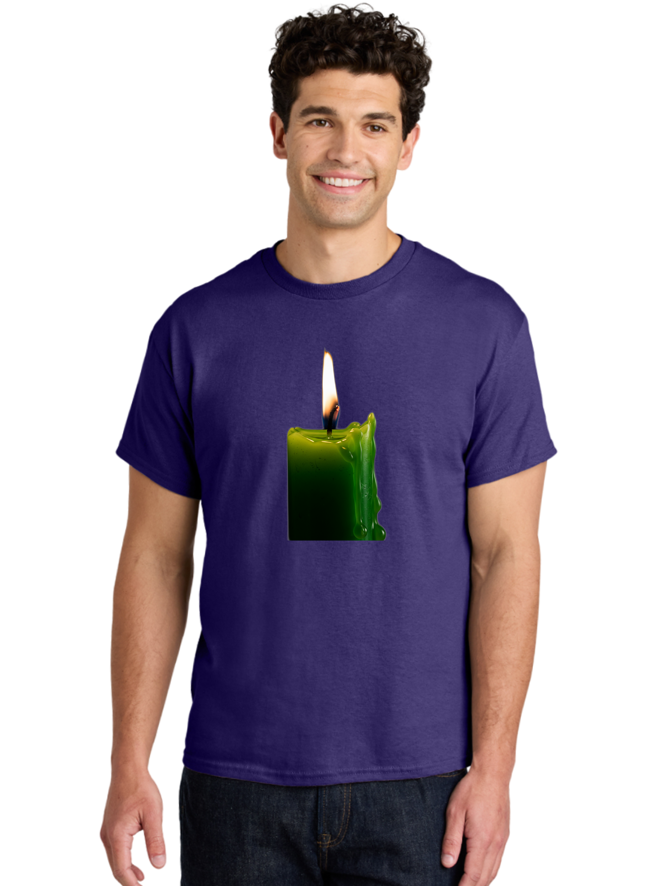 Candle-3 Men'S Graphic Tee, 100% Cotton, Comfortable Casual Summer Wear, Machine Washable, Vintage Camera, Old Camera, Antique Camera, Black Camera, Classic Photography, Photography Equipment, Nostalgic Device, Film Camera, Camera Art Bao172