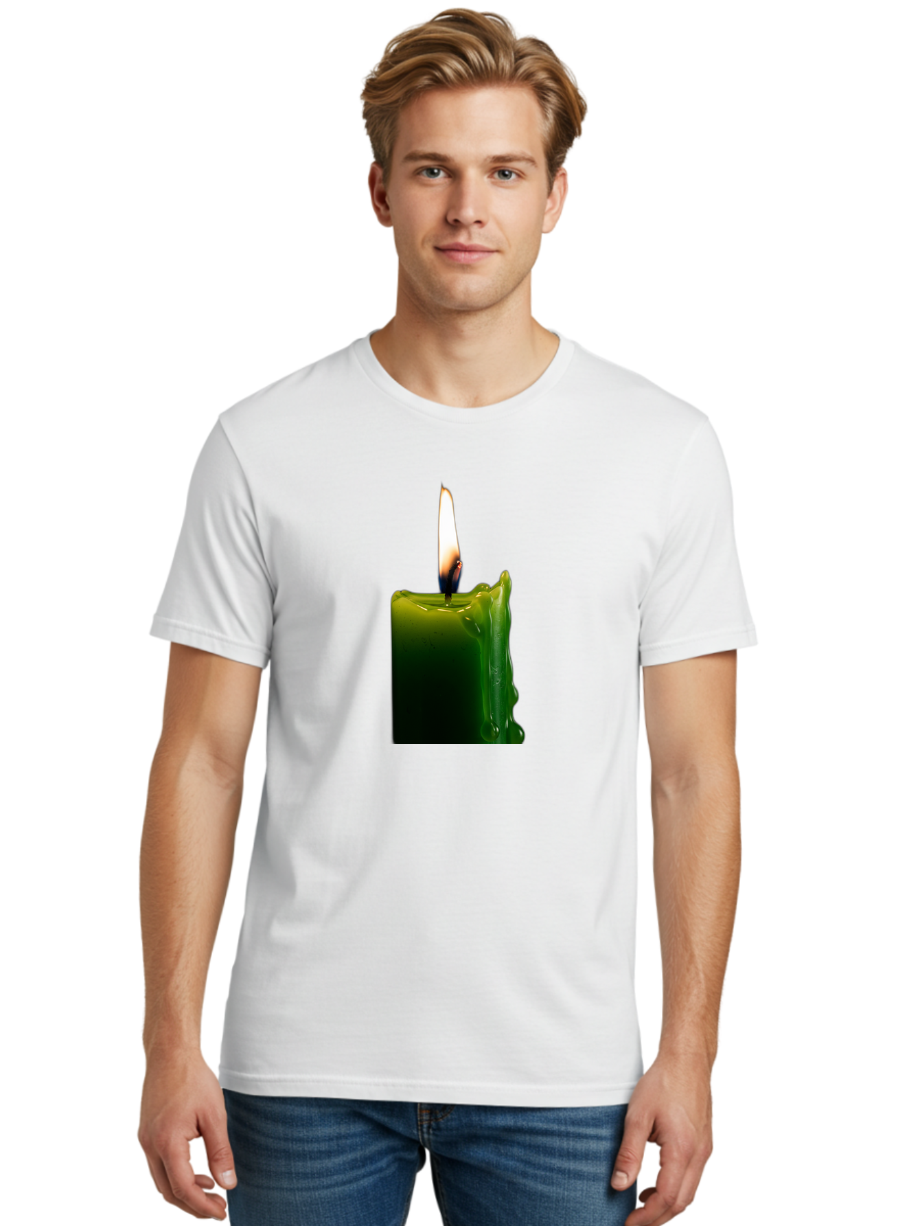 Candle-3 Men'S Graphic Tee, 100% Cotton, Comfortable Casual Summer Wear, Machine Washable, Vintage Camera, Old Camera, Antique Camera, Black Camera, Classic Photography, Photography Equipment, Nostalgic Device, Film Camera, Camera Art Bao172