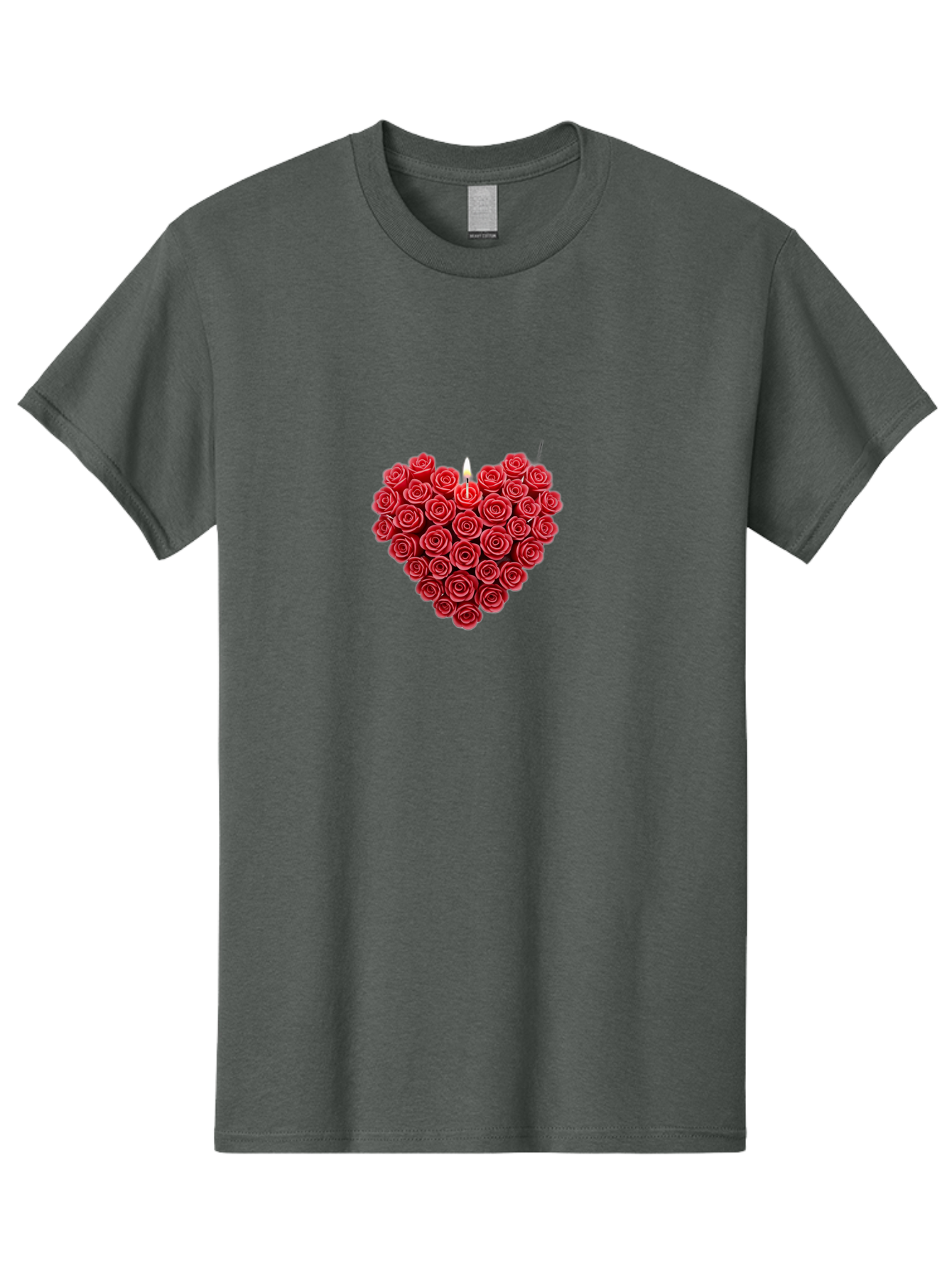 Candle-Heart-Roses Men'S Graphic Tee, 100% Cotton, Comfortable Casual Summer Wear, Machine Washable, Vintage Camera, Old Camera, Antique Camera, Black Camera, Classic Photography, Photography Equipment, Nostalgic Device, Film Camera, Bao173