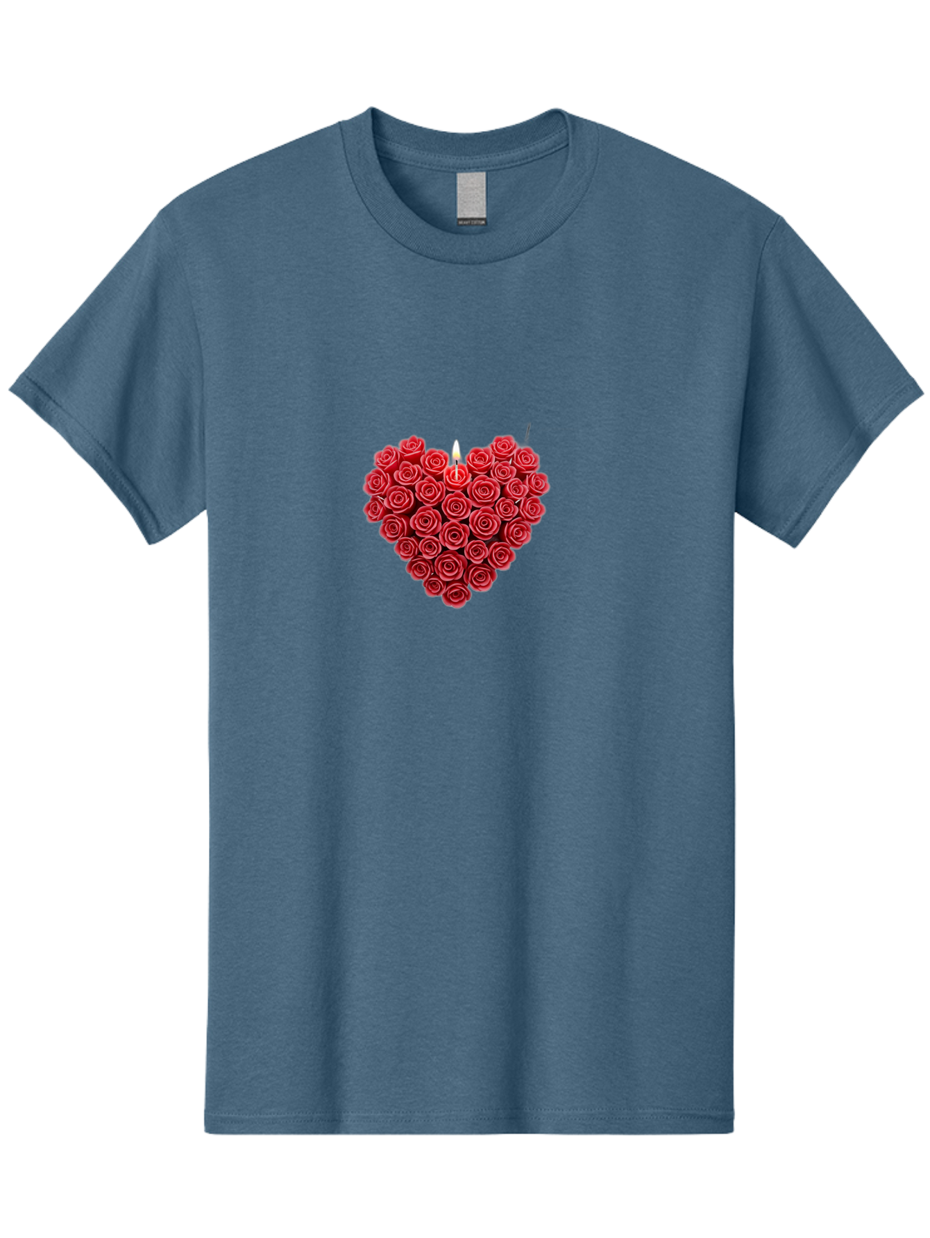 Candle-Heart-Roses Men'S Graphic Tee, 100% Cotton, Comfortable Casual Summer Wear, Machine Washable, Vintage Camera, Old Camera, Antique Camera, Black Camera, Classic Photography, Photography Equipment, Nostalgic Device, Film Camera, Bao173