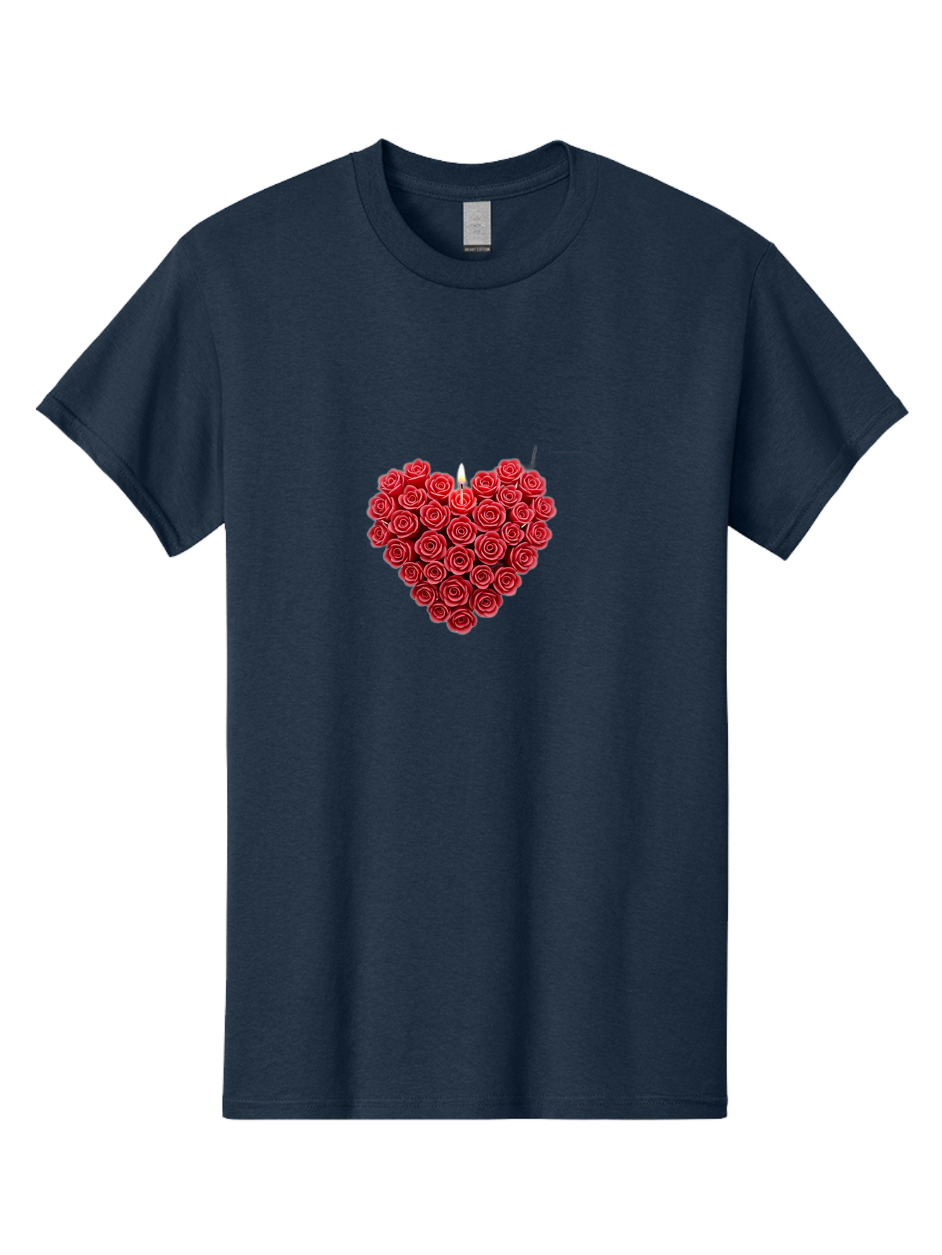 Candle-Heart-Roses Men'S Graphic Tee, 100% Cotton, Comfortable Casual Summer Wear, Machine Washable, Vintage Camera, Old Camera, Antique Camera, Black Camera, Classic Photography, Photography Equipment, Nostalgic Device, Film Camera, Bao173