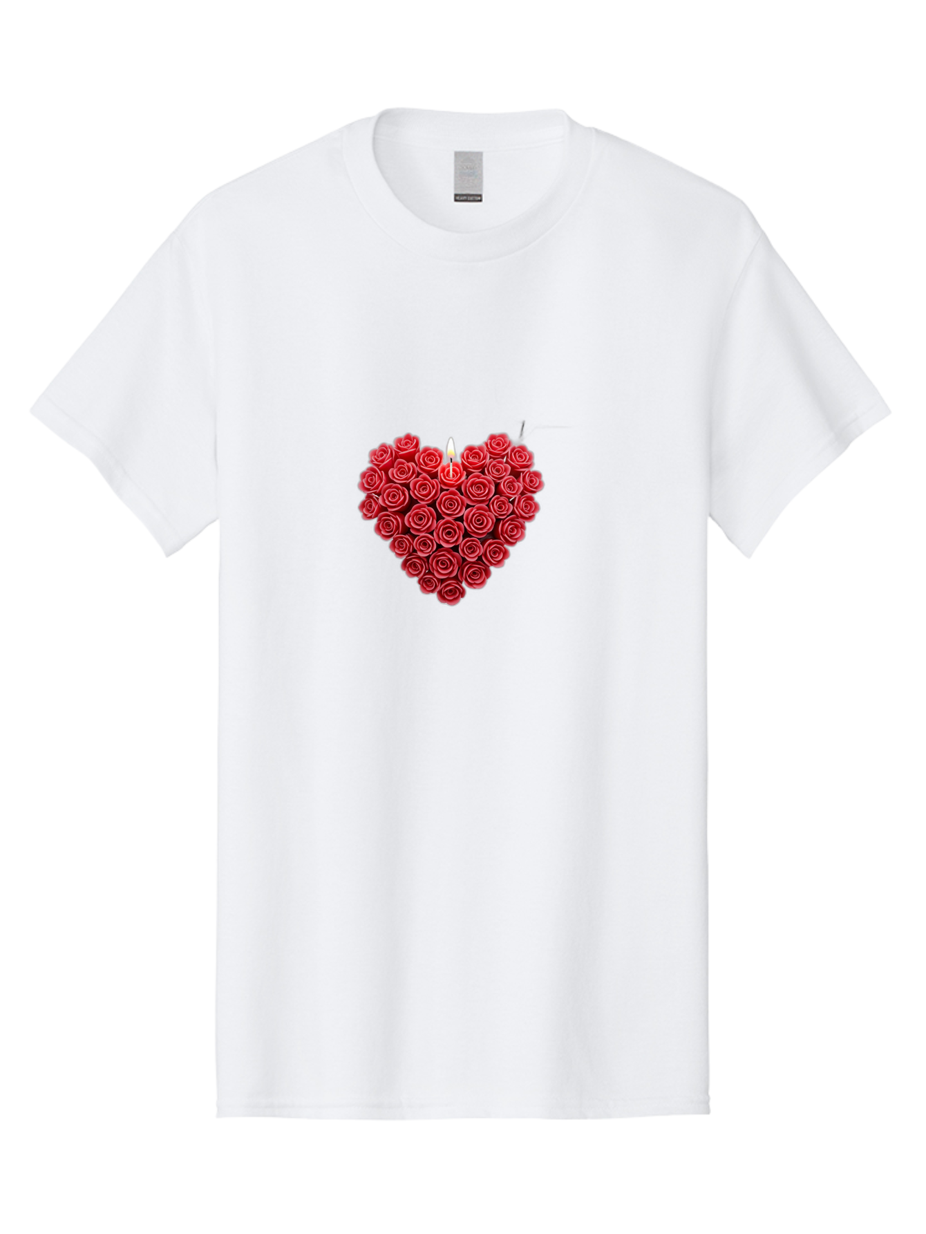 Candle-Heart-Roses Men'S Graphic Tee, 100% Cotton, Comfortable Casual Summer Wear, Machine Washable, Vintage Camera, Old Camera, Antique Camera, Black Camera, Classic Photography, Photography Equipment, Nostalgic Device, Film Camera, Bao173