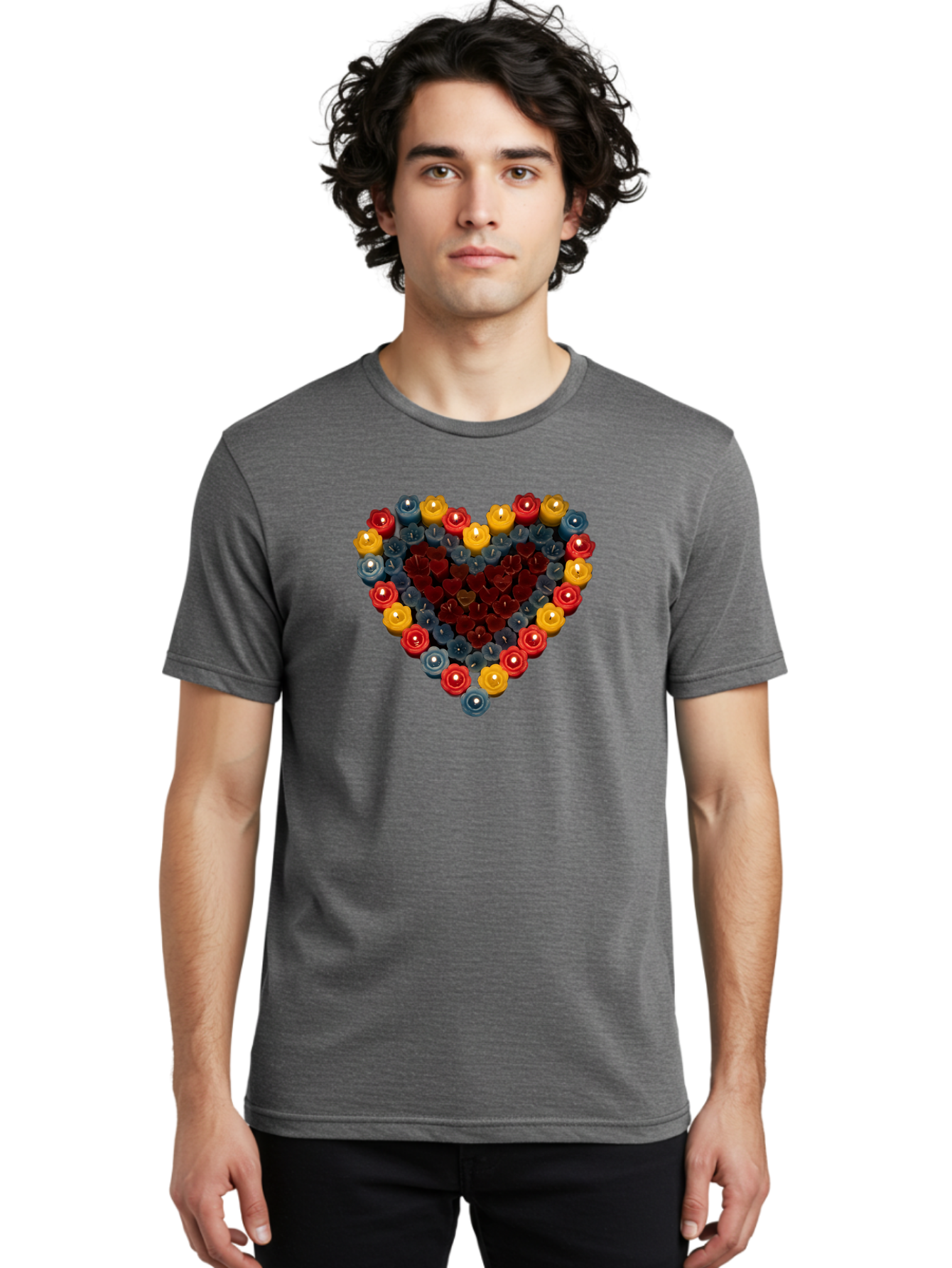 Candle-Heart Men'S Graphic Tee, 100% Cotton, Comfortable Casual Summer Wear, Machine Washable, Vintage Camera, Old Camera, Antique Camera, Black Camera, Classic Photography, Photography Equipment, Nostalgic Device, Film Camera, Camera Art Bao174