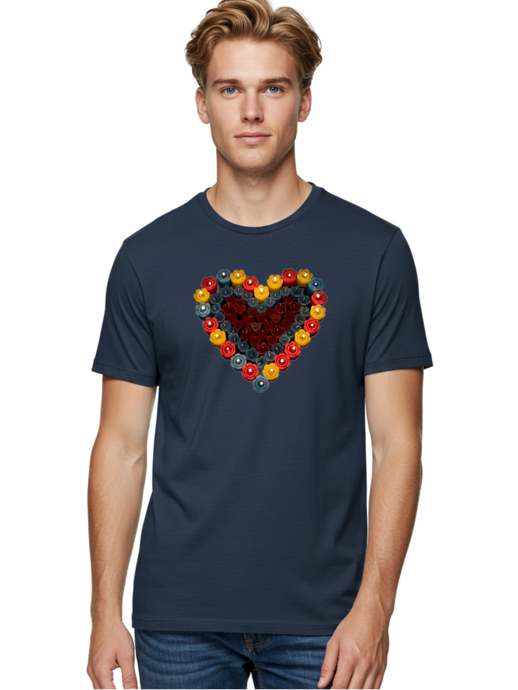 Candle-Heart Men'S Graphic Tee, 100% Cotton, Comfortable Casual Summer Wear, Machine Washable, Vintage Camera, Old Camera, Antique Camera, Black Camera, Classic Photography, Photography Equipment, Nostalgic Device, Film Camera, Camera Art Bao174