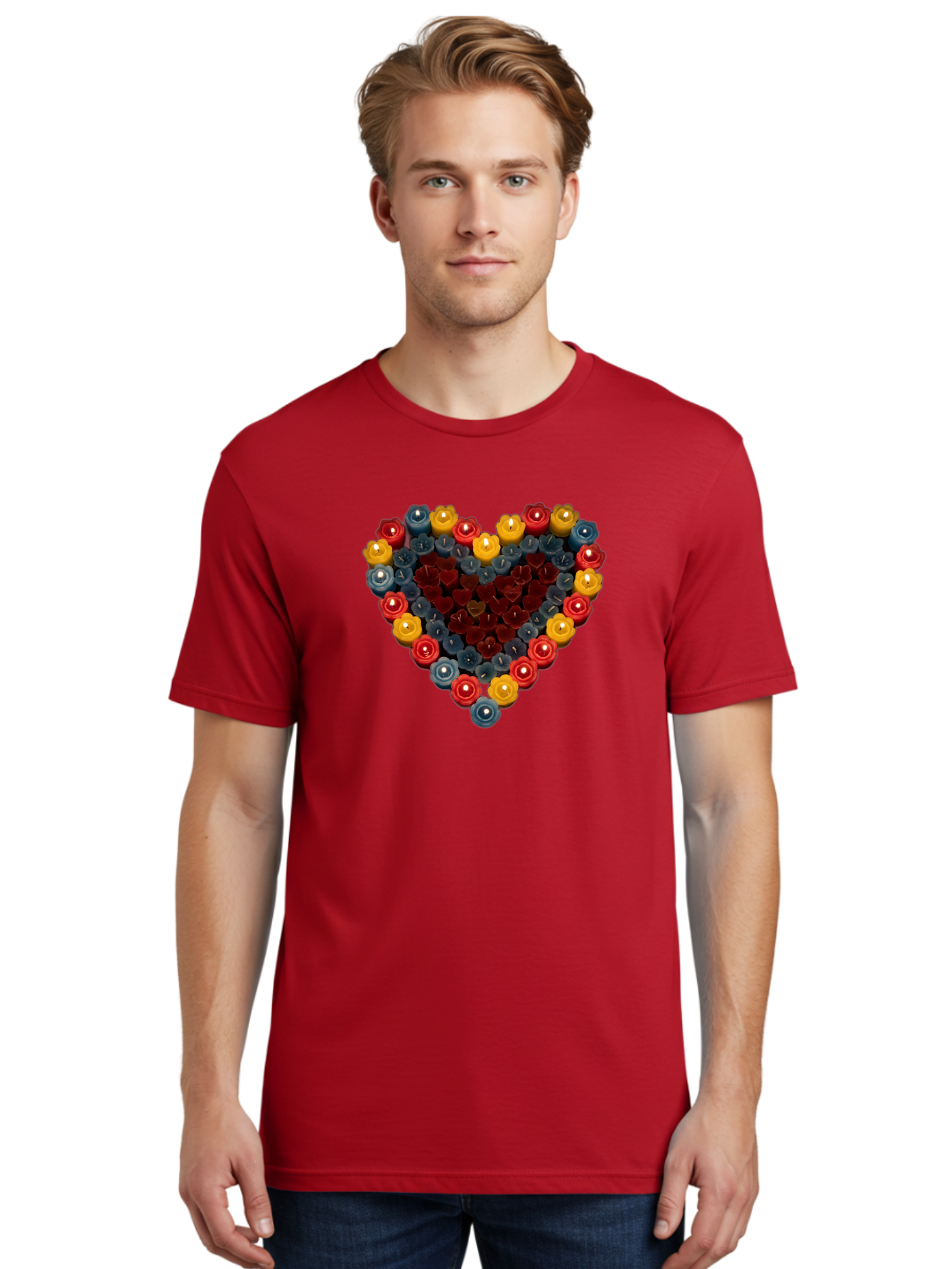 Candle-Heart Men'S Graphic Tee, 100% Cotton, Comfortable Casual Summer Wear, Machine Washable, Vintage Camera, Old Camera, Antique Camera, Black Camera, Classic Photography, Photography Equipment, Nostalgic Device, Film Camera, Camera Art Bao174