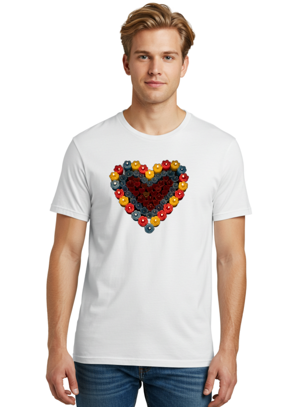 Candle-Heart Men'S Graphic Tee, 100% Cotton, Comfortable Casual Summer Wear, Machine Washable, Vintage Camera, Old Camera, Antique Camera, Black Camera, Classic Photography, Photography Equipment, Nostalgic Device, Film Camera, Camera Art Bao174