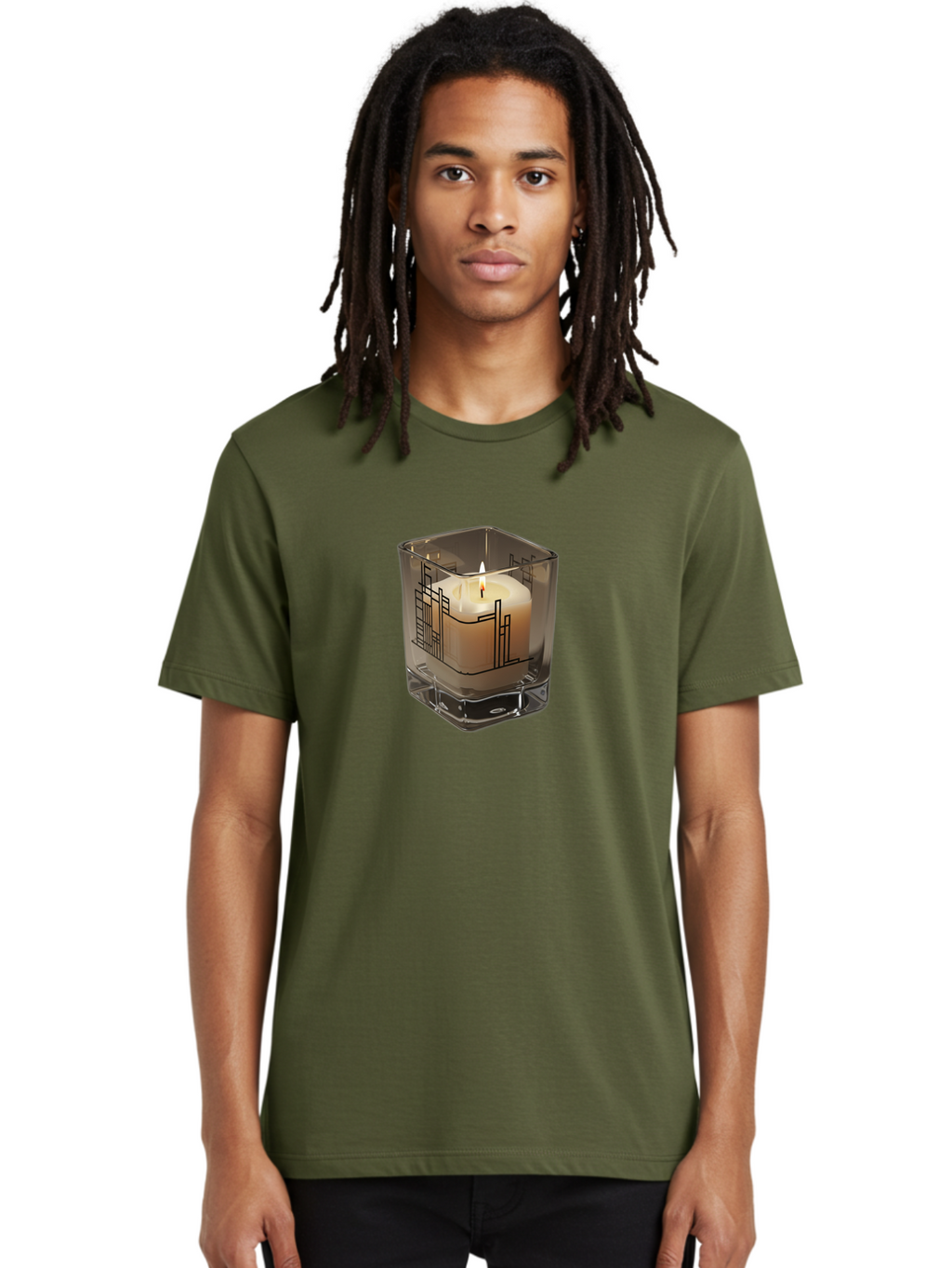 Candle-Holder Men'S Graphic Tee, 100% Cotton, Comfortable Casual Summer Wear, Machine Washable, Vintage Camera, Old Camera, Antique Camera, Black Camera, Classic Photography, Photography Equipment, Nostalgic Device, Film Camera, Camera Art Bao175