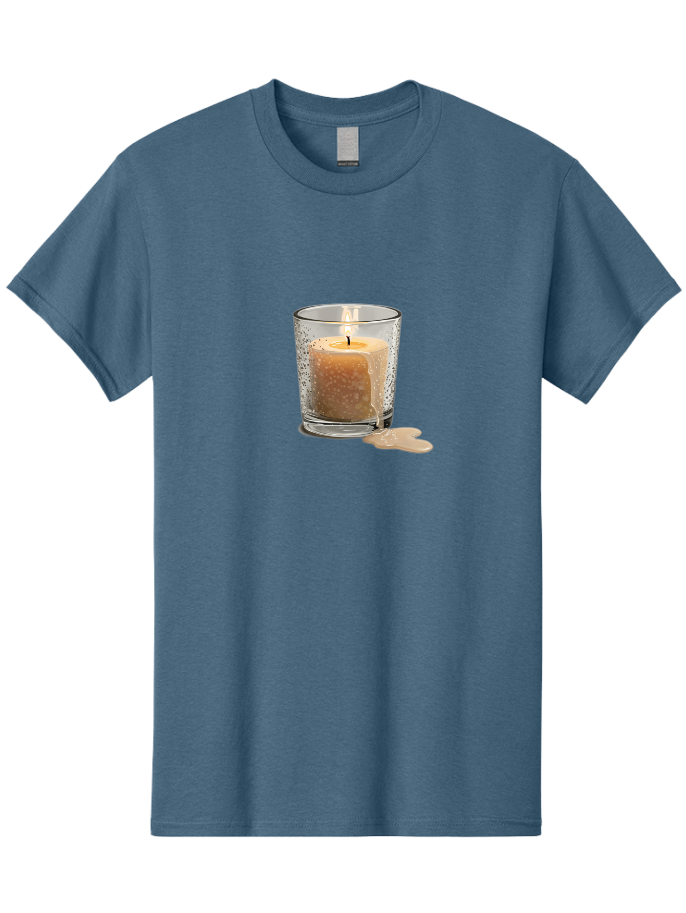 Candle-In-Glass-Holder-1 Men'S Graphic Tee, 100% Cotton, Comfortable Casual Summer Wear, Machine Washable, Vintage Camera, Old Camera, Antique Camera, Black Camera, Classic Photography, Photography Equipment, Nostalgic Device, Film Camera, Bao176