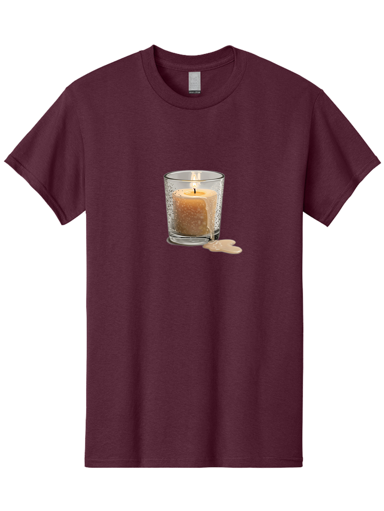 Candle-In-Glass-Holder-1 Men'S Graphic Tee, 100% Cotton, Comfortable Casual Summer Wear, Machine Washable, Vintage Camera, Old Camera, Antique Camera, Black Camera, Classic Photography, Photography Equipment, Nostalgic Device, Film Camera, Bao176