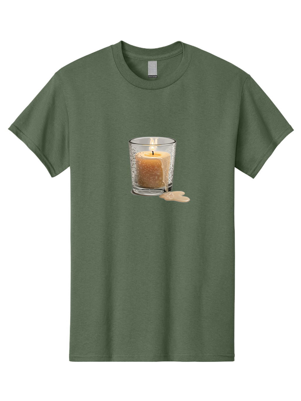 Candle-In-Glass-Holder-1 Men'S Graphic Tee, 100% Cotton, Comfortable Casual Summer Wear, Machine Washable, Vintage Camera, Old Camera, Antique Camera, Black Camera, Classic Photography, Photography Equipment, Nostalgic Device, Film Camera, Bao176