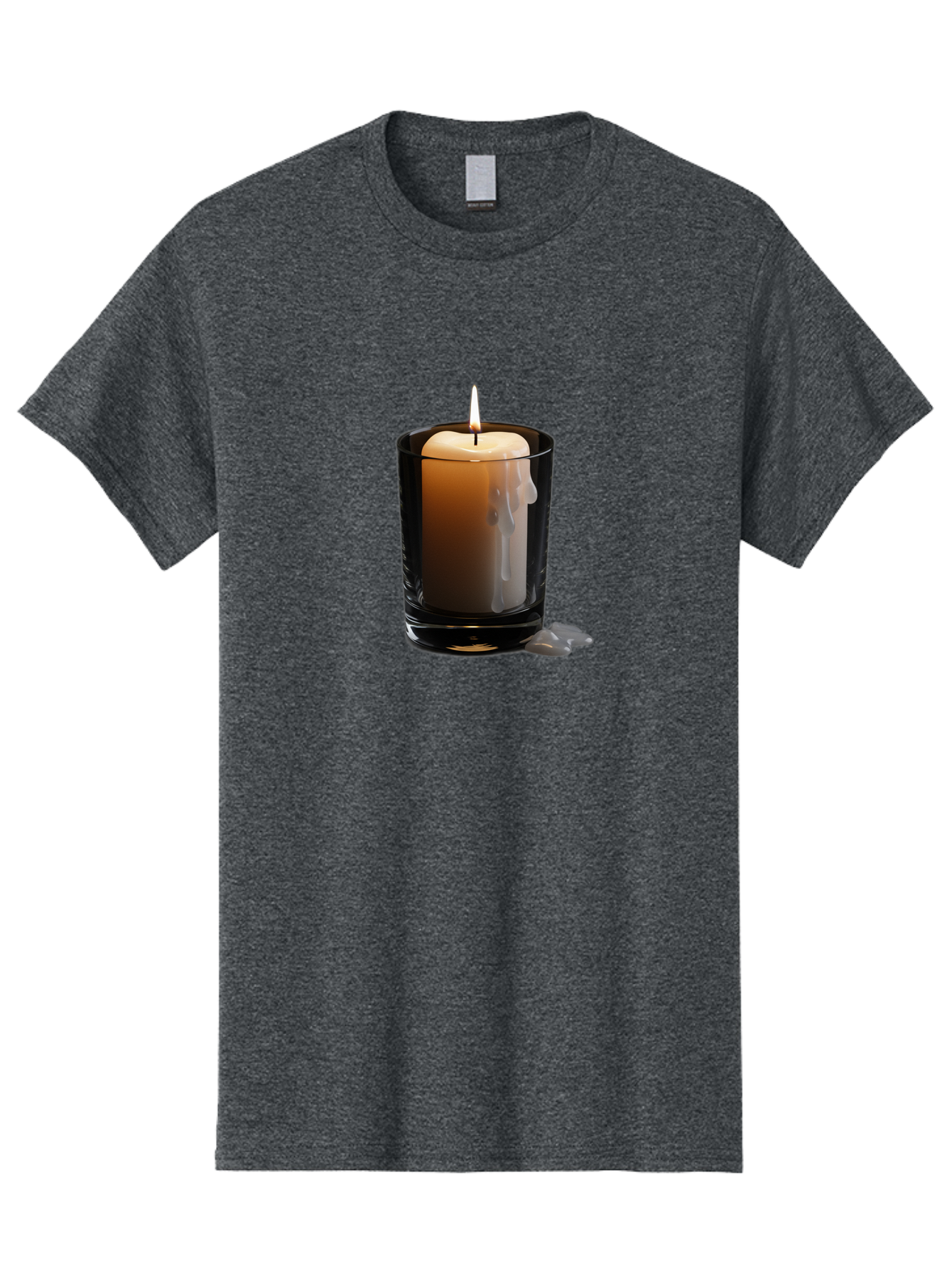 Candle-In-Glass-Holder-2 Men'S Graphic Tee, 100% Cotton, Comfortable Casual Summer Wear, Machine Washable, Vintage Camera, Old Camera, Antique Camera, Black Camera, Classic Photography, Photography Equipment, Nostalgic Device, Film Camera, Bao177