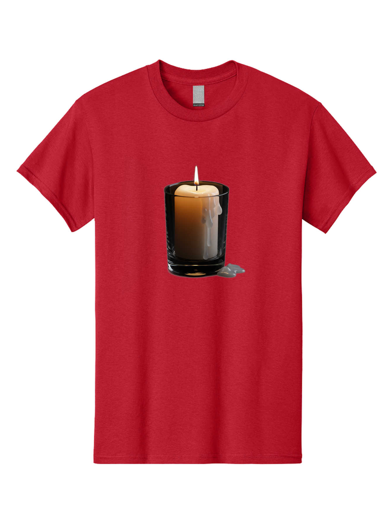 Candle-In-Glass-Holder-2 Men'S Graphic Tee, 100% Cotton, Comfortable Casual Summer Wear, Machine Washable, Vintage Camera, Old Camera, Antique Camera, Black Camera, Classic Photography, Photography Equipment, Nostalgic Device, Film Camera, Bao177