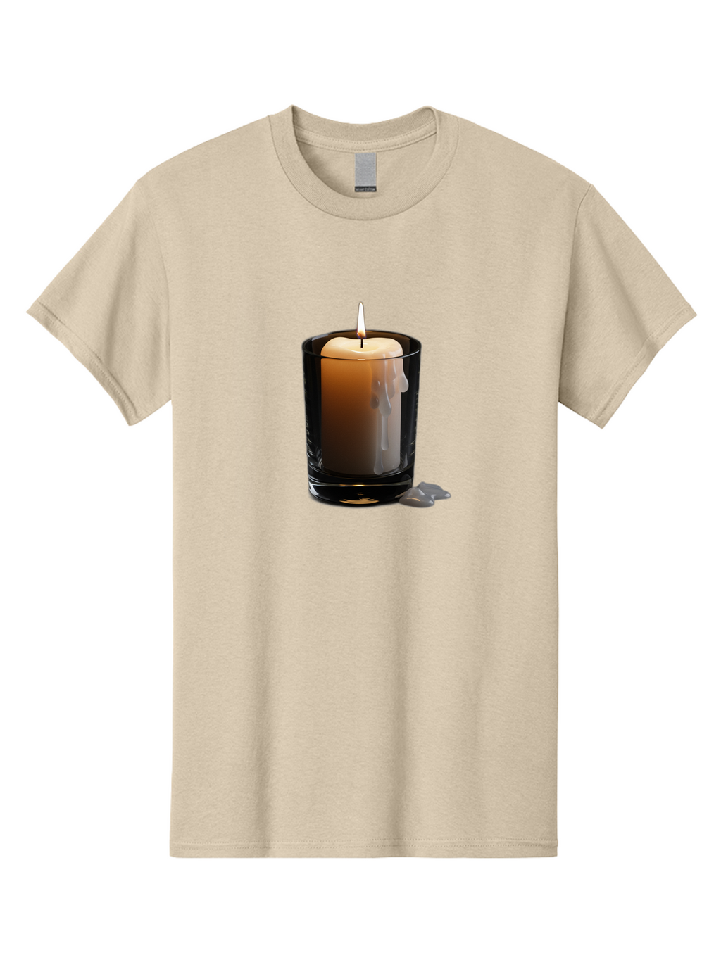 Candle-In-Glass-Holder-2 Men'S Graphic Tee, 100% Cotton, Comfortable Casual Summer Wear, Machine Washable, Vintage Camera, Old Camera, Antique Camera, Black Camera, Classic Photography, Photography Equipment, Nostalgic Device, Film Camera, Bao177