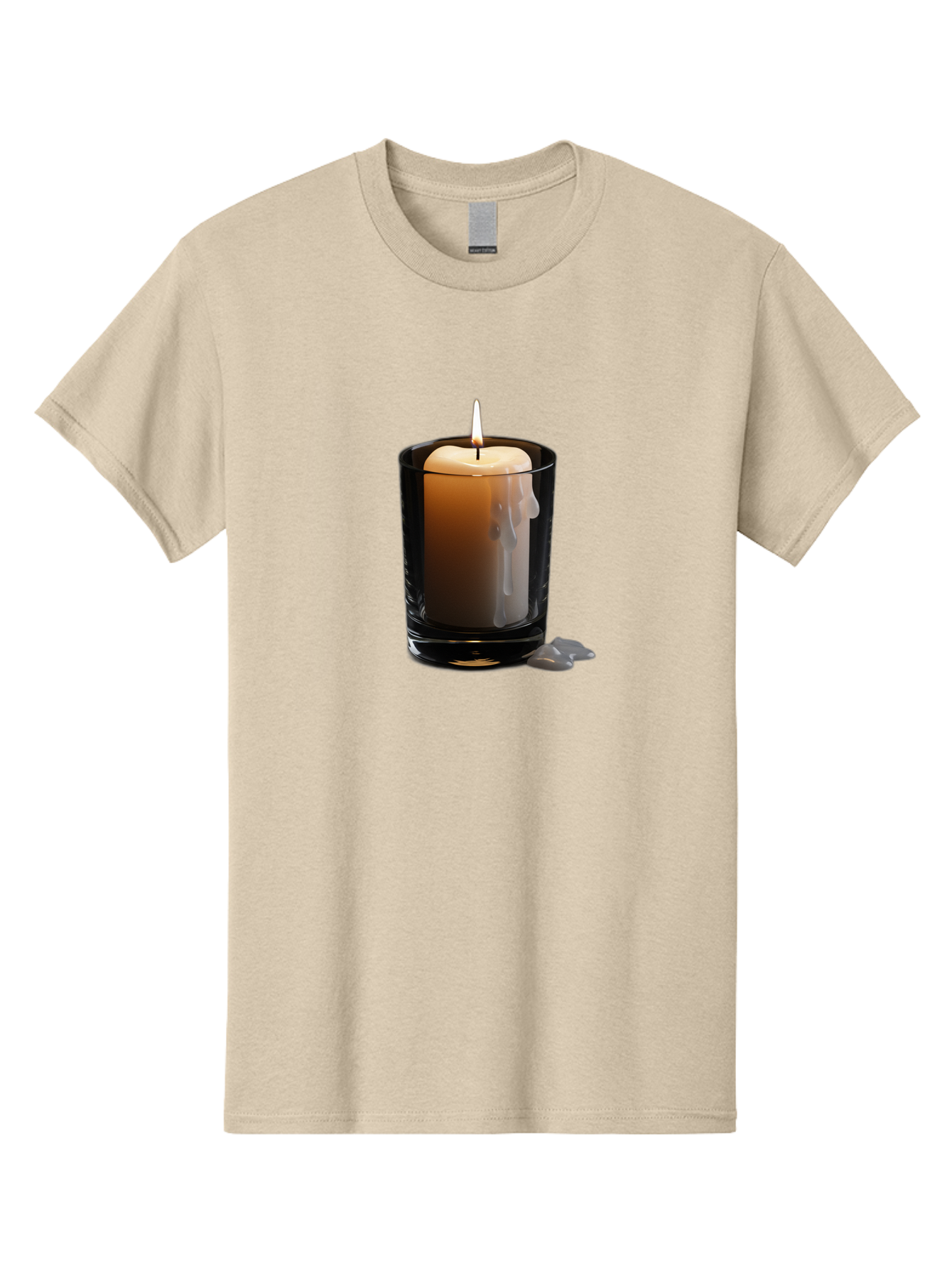 Candle-In-Glass-Holder-2 Men'S Graphic Tee, 100% Cotton, Comfortable Casual Summer Wear, Machine Washable, Vintage Camera, Old Camera, Antique Camera, Black Camera, Classic Photography, Photography Equipment, Nostalgic Device, Film Camera, Bao177