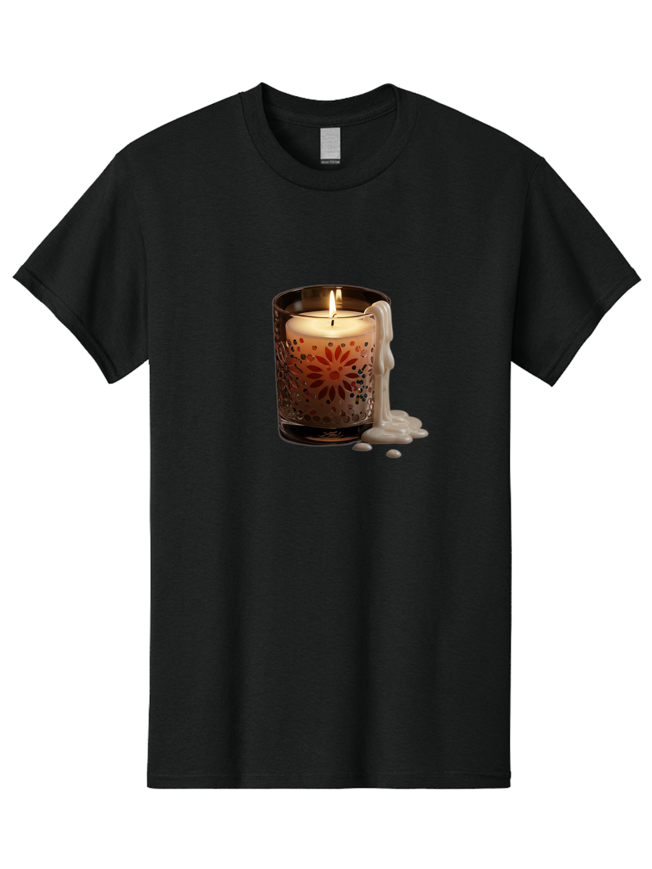 Candle-In-Glass-Holder-3 Men'S Graphic Tee, 100% Cotton, Comfortable Casual Summer Wear, Machine Washable, Vintage Camera, Old Camera, Antique Camera, Black Camera, Classic Photography, Photography Equipment, Nostalgic Device, Film Camera, Bao178