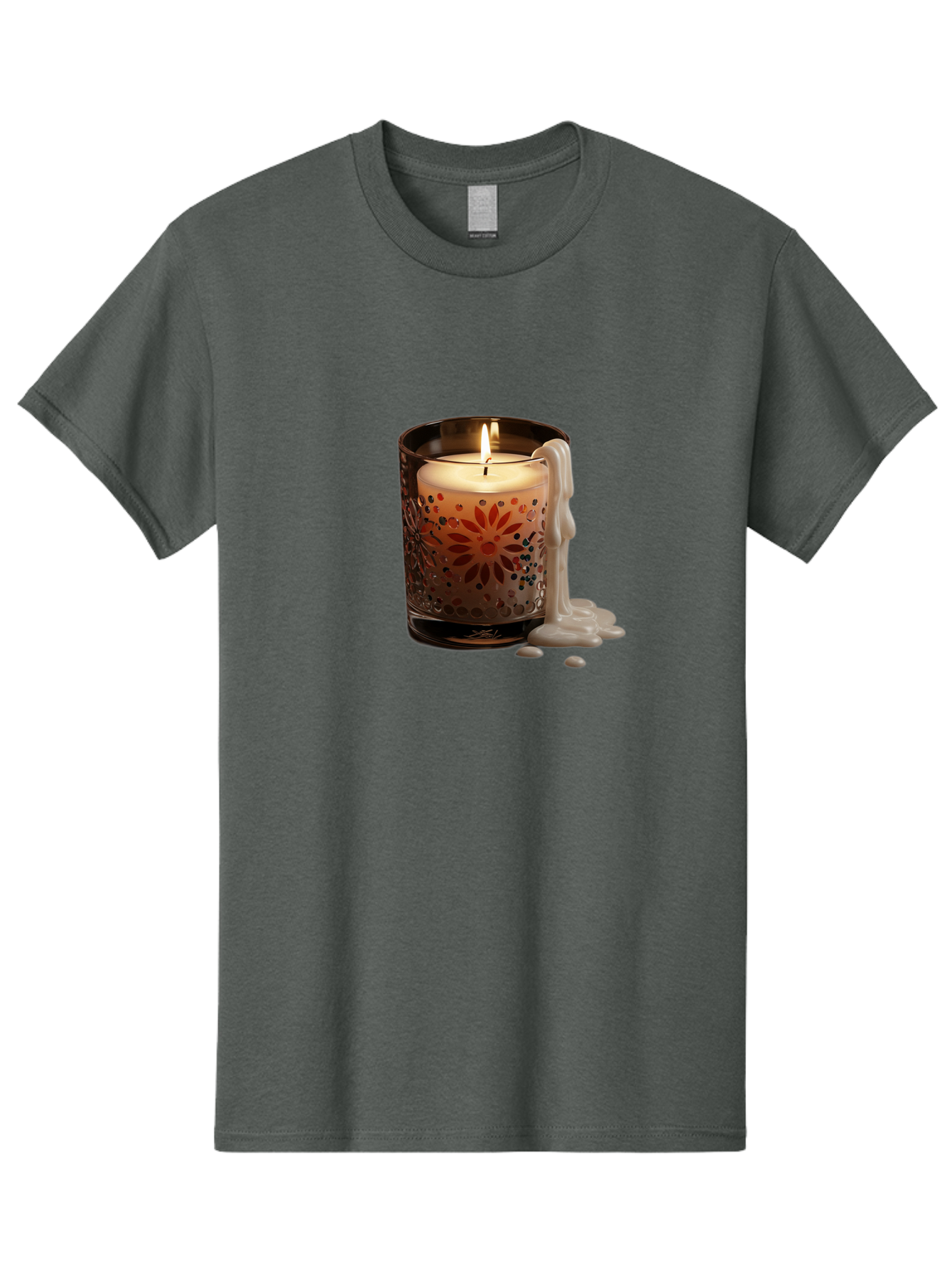 Candle-In-Glass-Holder-3 Men'S Graphic Tee, 100% Cotton, Comfortable Casual Summer Wear, Machine Washable, Vintage Camera, Old Camera, Antique Camera, Black Camera, Classic Photography, Photography Equipment, Nostalgic Device, Film Camera, Bao178