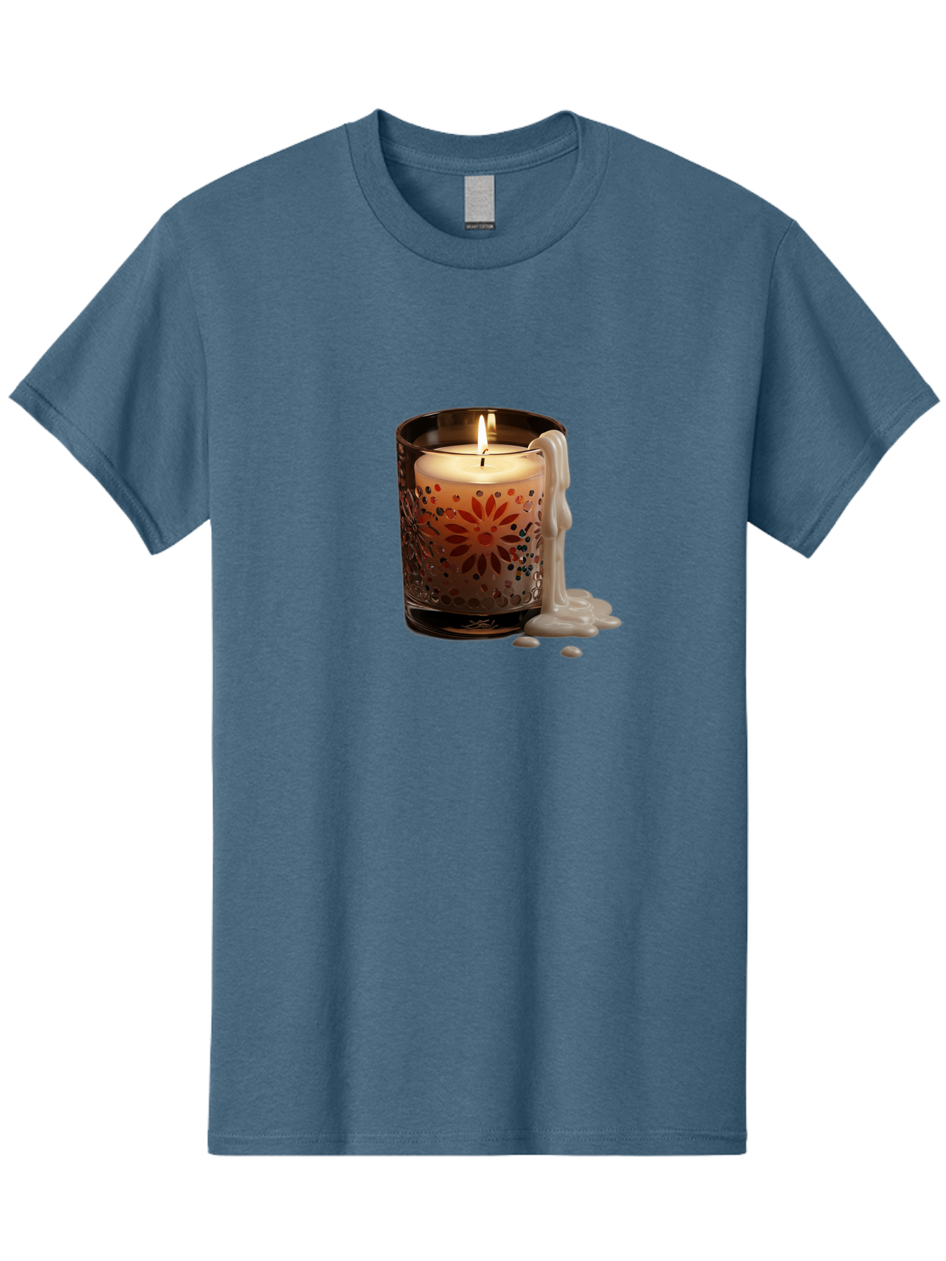 Candle-In-Glass-Holder-3 Men'S Graphic Tee, 100% Cotton, Comfortable Casual Summer Wear, Machine Washable, Vintage Camera, Old Camera, Antique Camera, Black Camera, Classic Photography, Photography Equipment, Nostalgic Device, Film Camera, Bao178