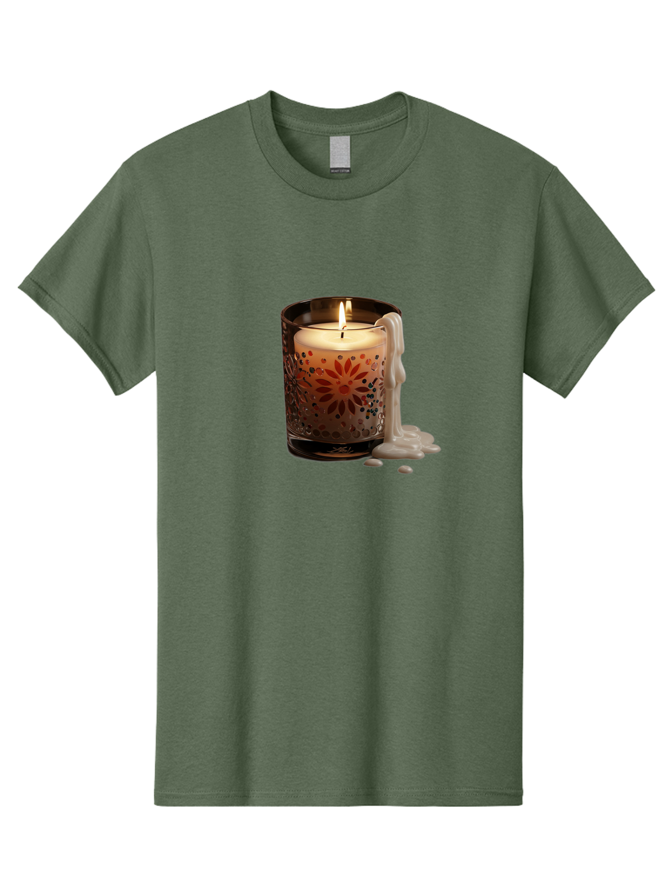 Candle-In-Glass-Holder-3 Men'S Graphic Tee, 100% Cotton, Comfortable Casual Summer Wear, Machine Washable, Vintage Camera, Old Camera, Antique Camera, Black Camera, Classic Photography, Photography Equipment, Nostalgic Device, Film Camera, Bao178