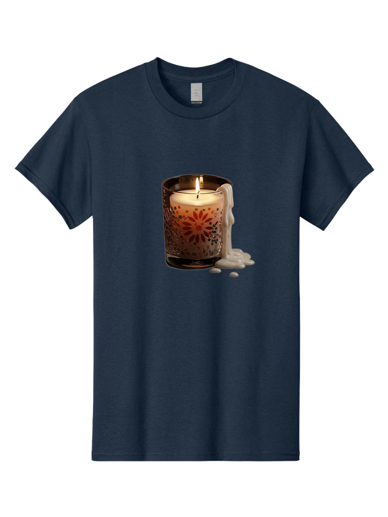Candle-In-Glass-Holder-3 Men'S Graphic Tee, 100% Cotton, Comfortable Casual Summer Wear, Machine Washable, Vintage Camera, Old Camera, Antique Camera, Black Camera, Classic Photography, Photography Equipment, Nostalgic Device, Film Camera, Bao178