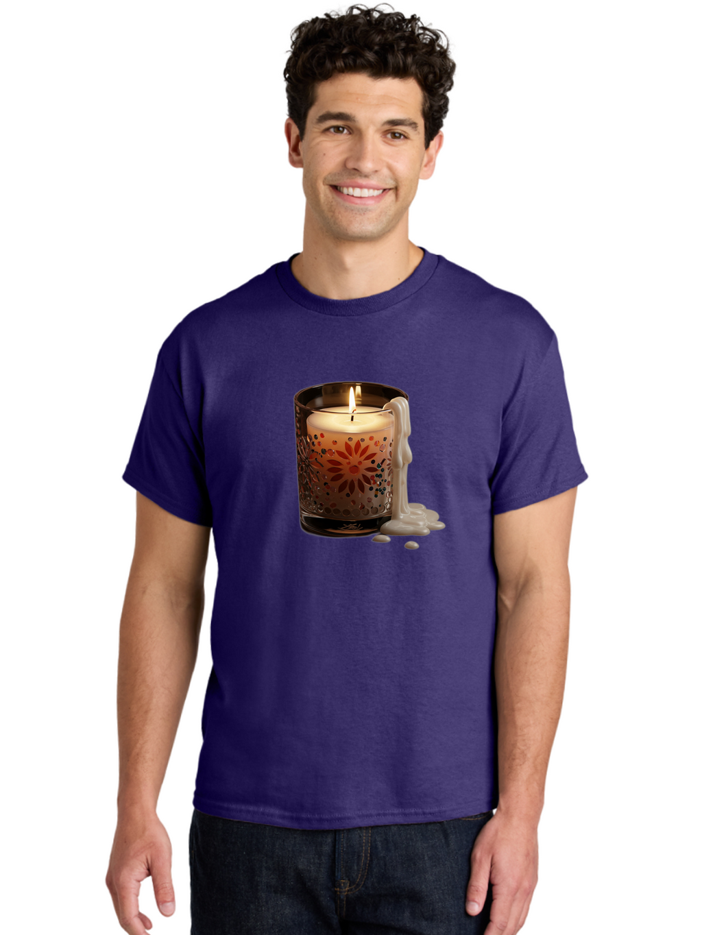 Candle-In-Glass-Holder-3 Men'S Graphic Tee, 100% Cotton, Comfortable Casual Summer Wear, Machine Washable, Vintage Camera, Old Camera, Antique Camera, Black Camera, Classic Photography, Photography Equipment, Nostalgic Device, Film Camera, Bao178