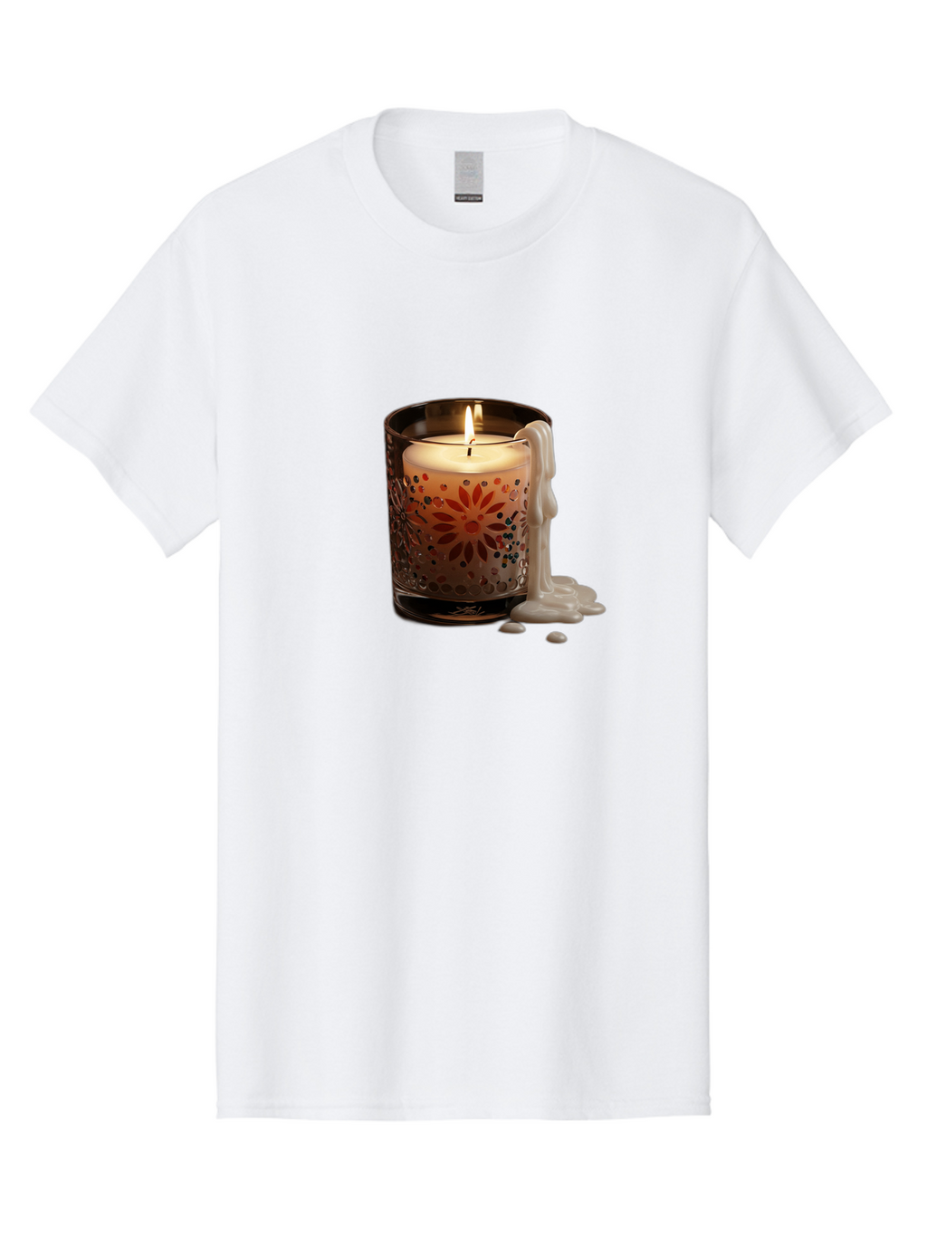 Candle-In-Glass-Holder-3 Men'S Graphic Tee, 100% Cotton, Comfortable Casual Summer Wear, Machine Washable, Vintage Camera, Old Camera, Antique Camera, Black Camera, Classic Photography, Photography Equipment, Nostalgic Device, Film Camera, Bao178