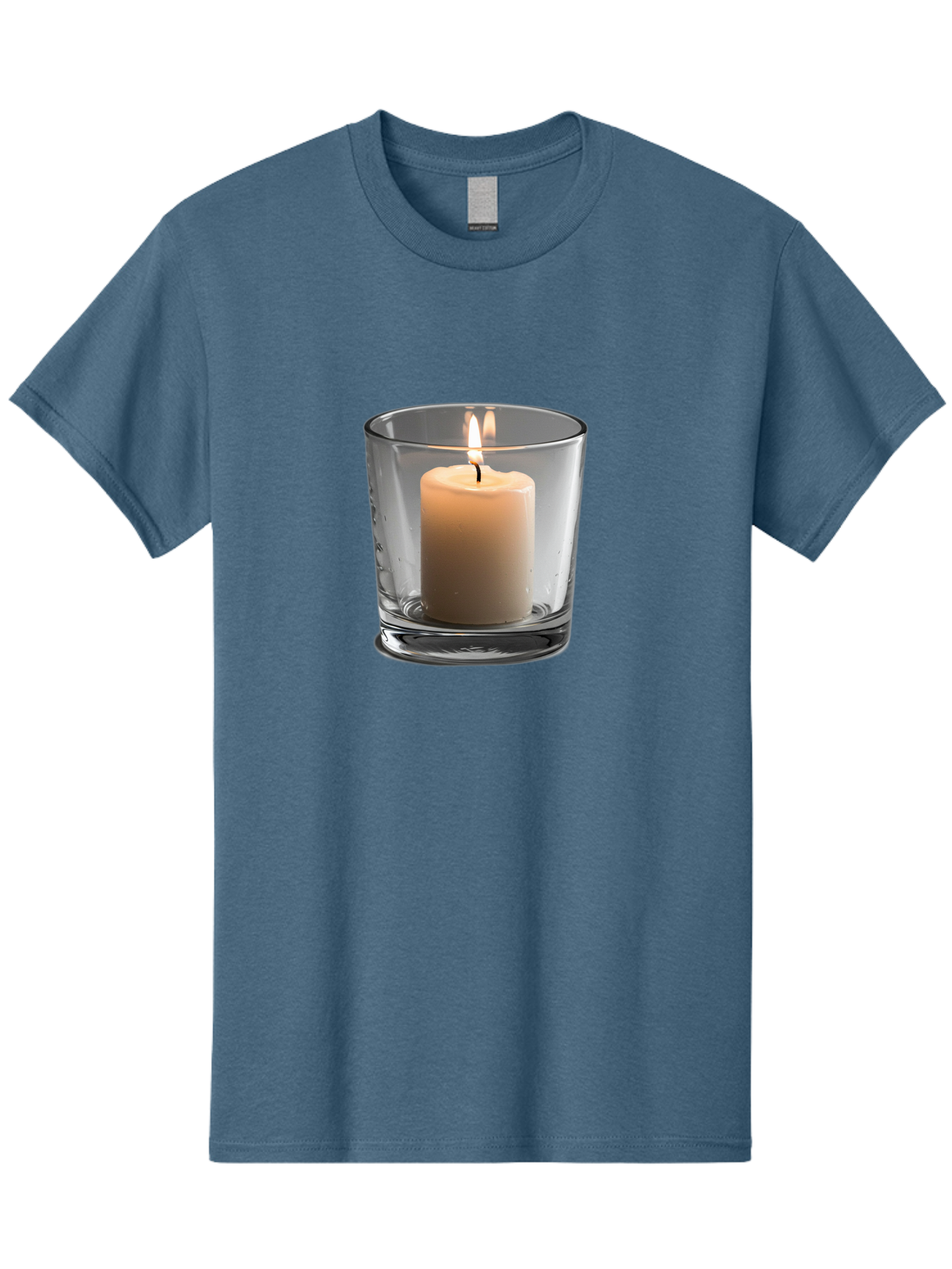 Candle-In-Glass-Holder-4 Men'S Graphic Tee, 100% Cotton, Comfortable Casual Summer Wear, Machine Washable, Vintage Camera, Old Camera, Antique Camera, Black Camera, Classic Photography, Photography Equipment, Nostalgic Device, Film Camera, Bao179