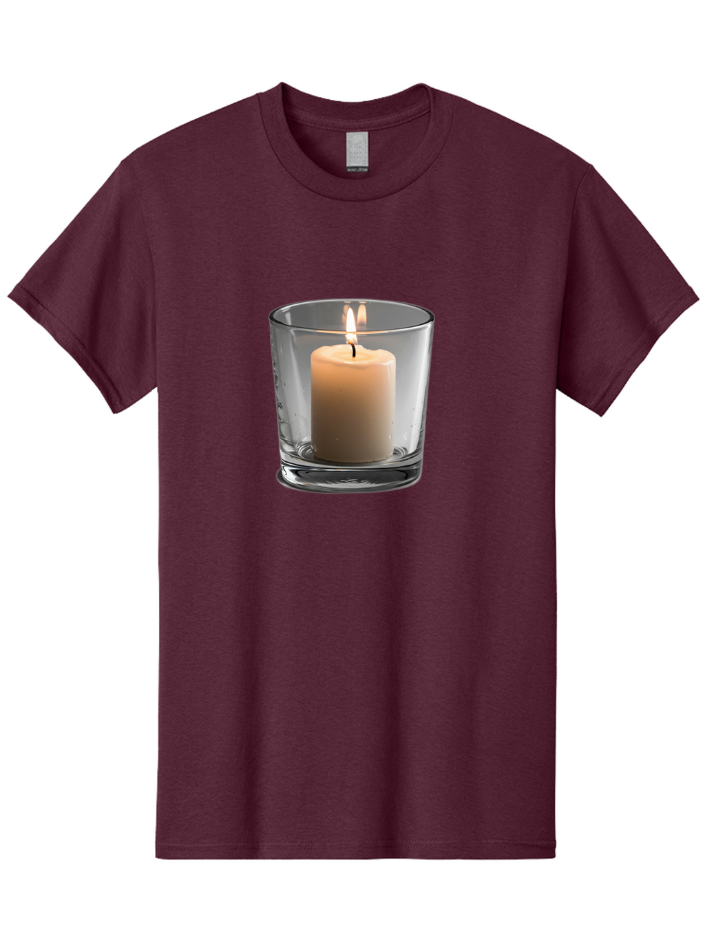 Candle-In-Glass-Holder-4 Men'S Graphic Tee, 100% Cotton, Comfortable Casual Summer Wear, Machine Washable, Vintage Camera, Old Camera, Antique Camera, Black Camera, Classic Photography, Photography Equipment, Nostalgic Device, Film Camera, Bao179