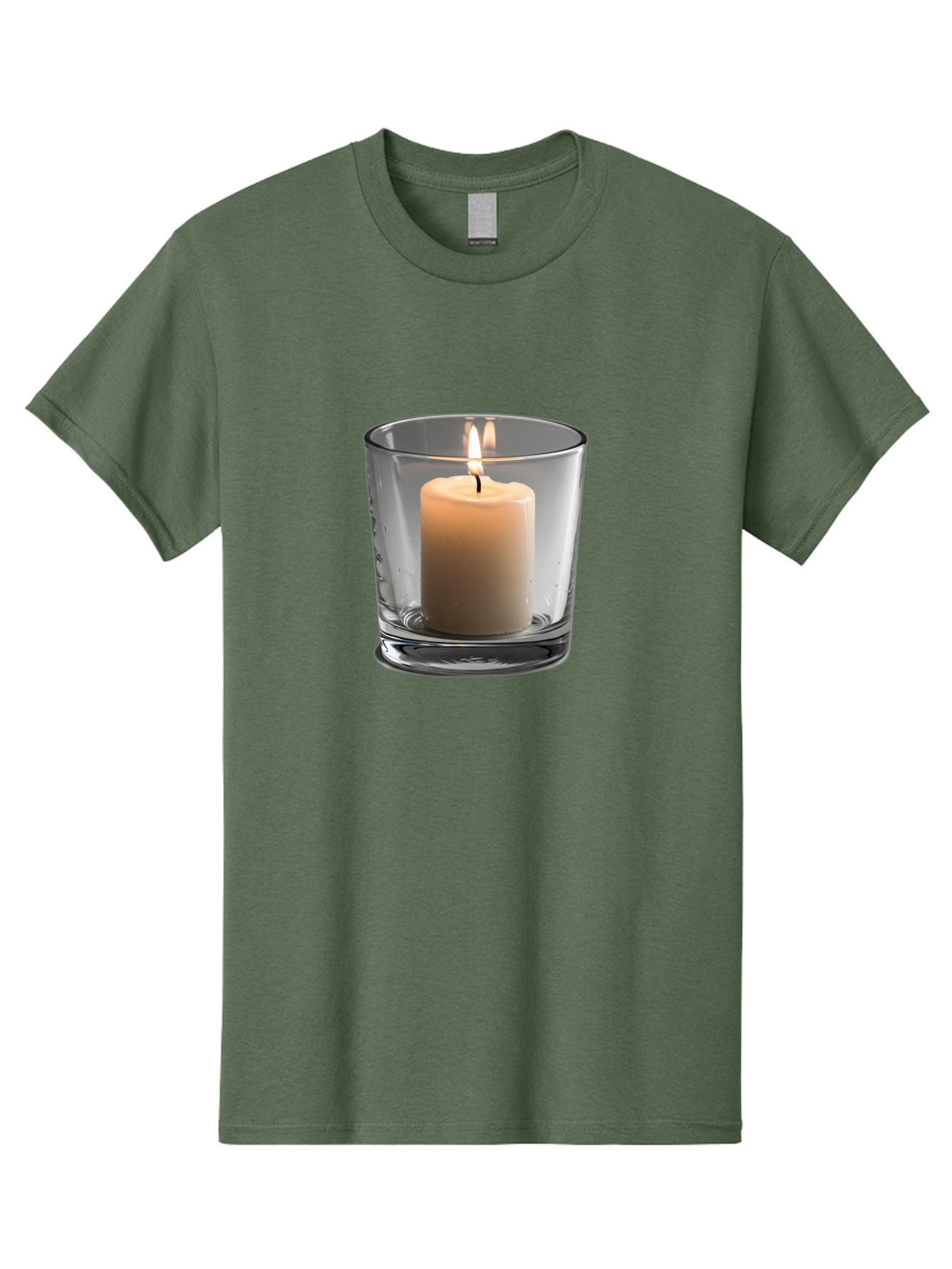 Candle-In-Glass-Holder-4 Men'S Graphic Tee, 100% Cotton, Comfortable Casual Summer Wear, Machine Washable, Vintage Camera, Old Camera, Antique Camera, Black Camera, Classic Photography, Photography Equipment, Nostalgic Device, Film Camera, Bao179