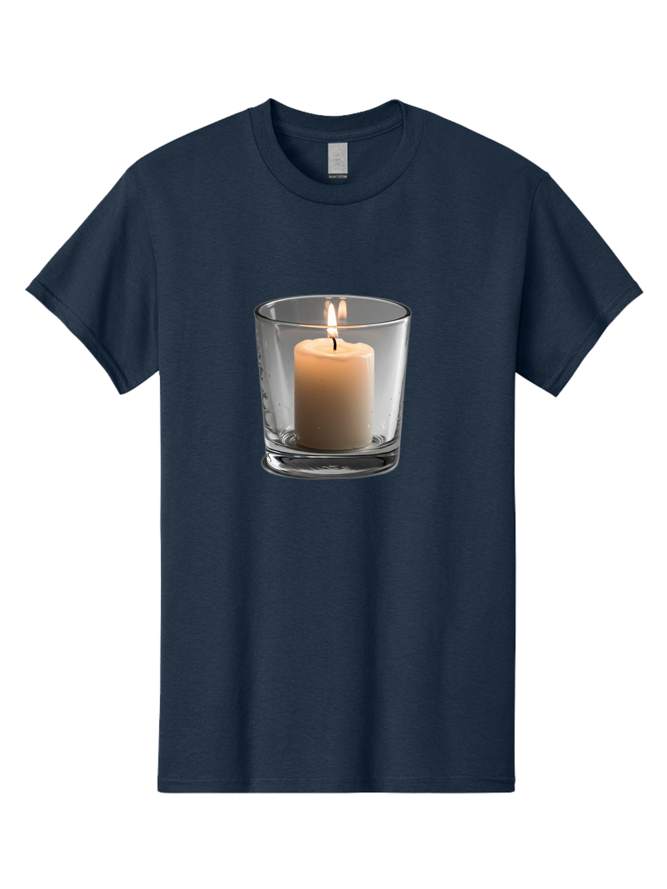 Candle-In-Glass-Holder-4 Men'S Graphic Tee, 100% Cotton, Comfortable Casual Summer Wear, Machine Washable, Vintage Camera, Old Camera, Antique Camera, Black Camera, Classic Photography, Photography Equipment, Nostalgic Device, Film Camera, Bao179