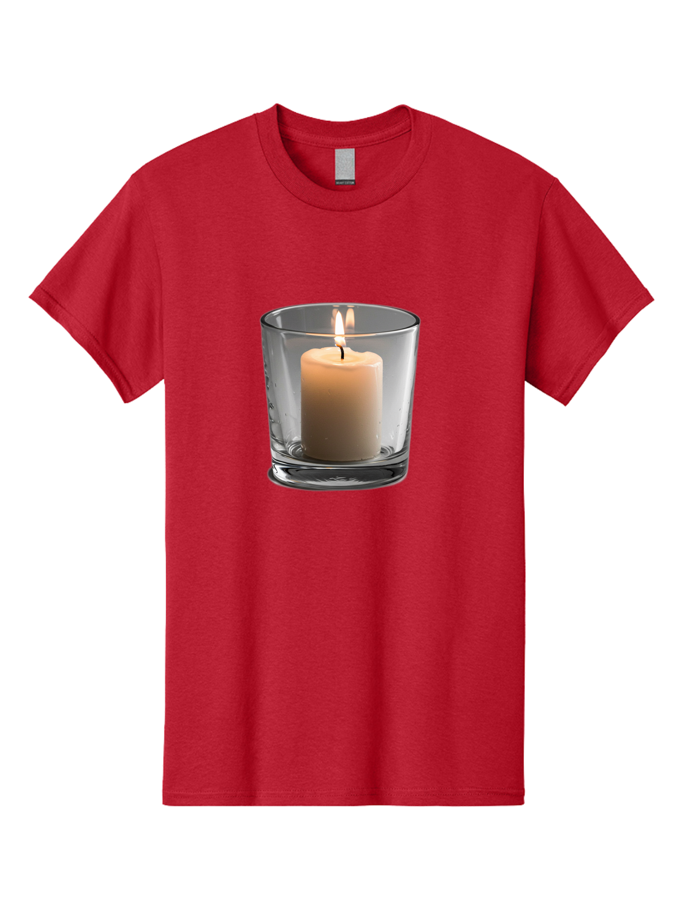 Candle-In-Glass-Holder-4 Men'S Graphic Tee, 100% Cotton, Comfortable Casual Summer Wear, Machine Washable, Vintage Camera, Old Camera, Antique Camera, Black Camera, Classic Photography, Photography Equipment, Nostalgic Device, Film Camera, Bao179