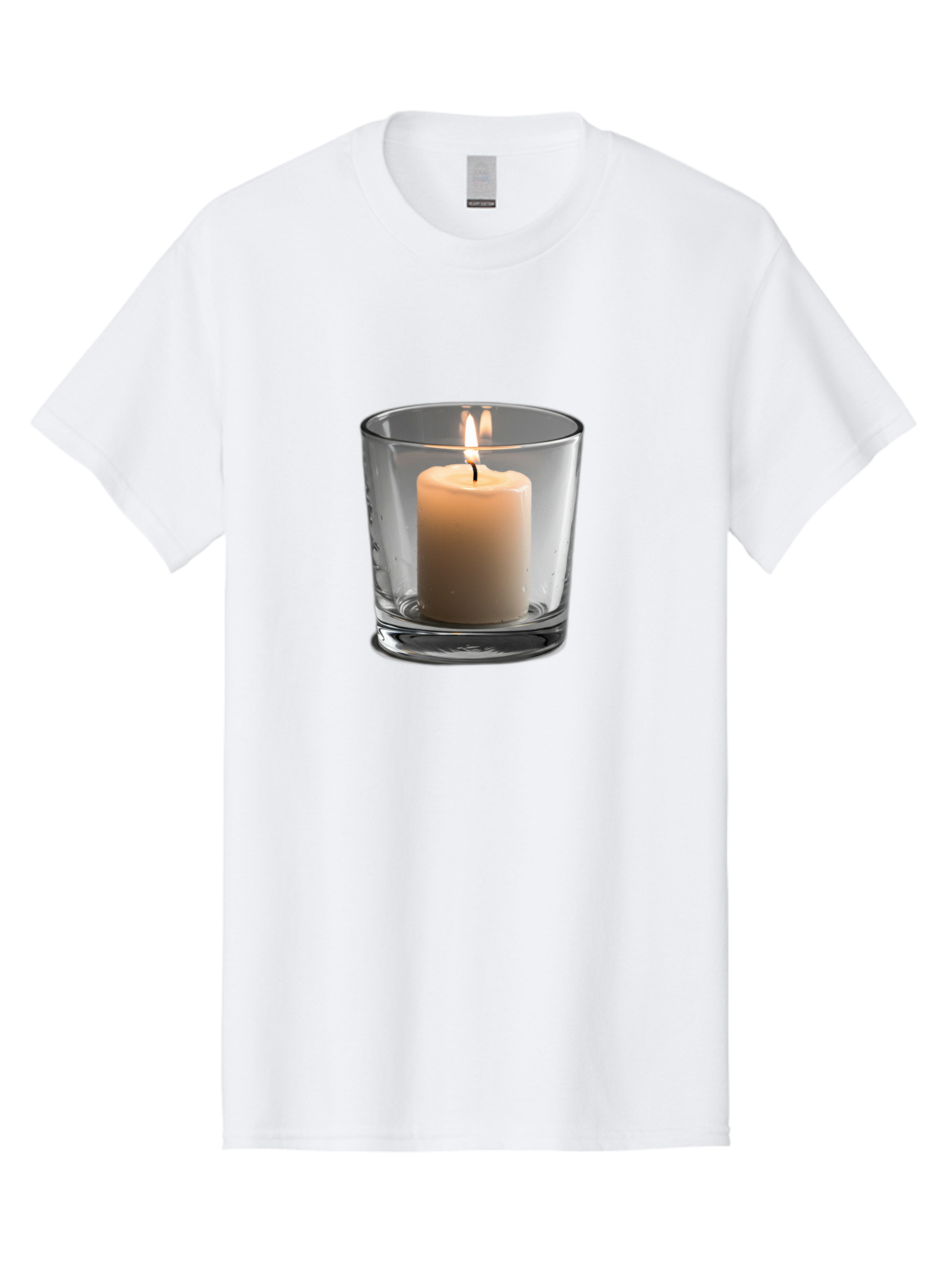 Candle-In-Glass-Holder-4 Men'S Graphic Tee, 100% Cotton, Comfortable Casual Summer Wear, Machine Washable, Vintage Camera, Old Camera, Antique Camera, Black Camera, Classic Photography, Photography Equipment, Nostalgic Device, Film Camera, Bao179