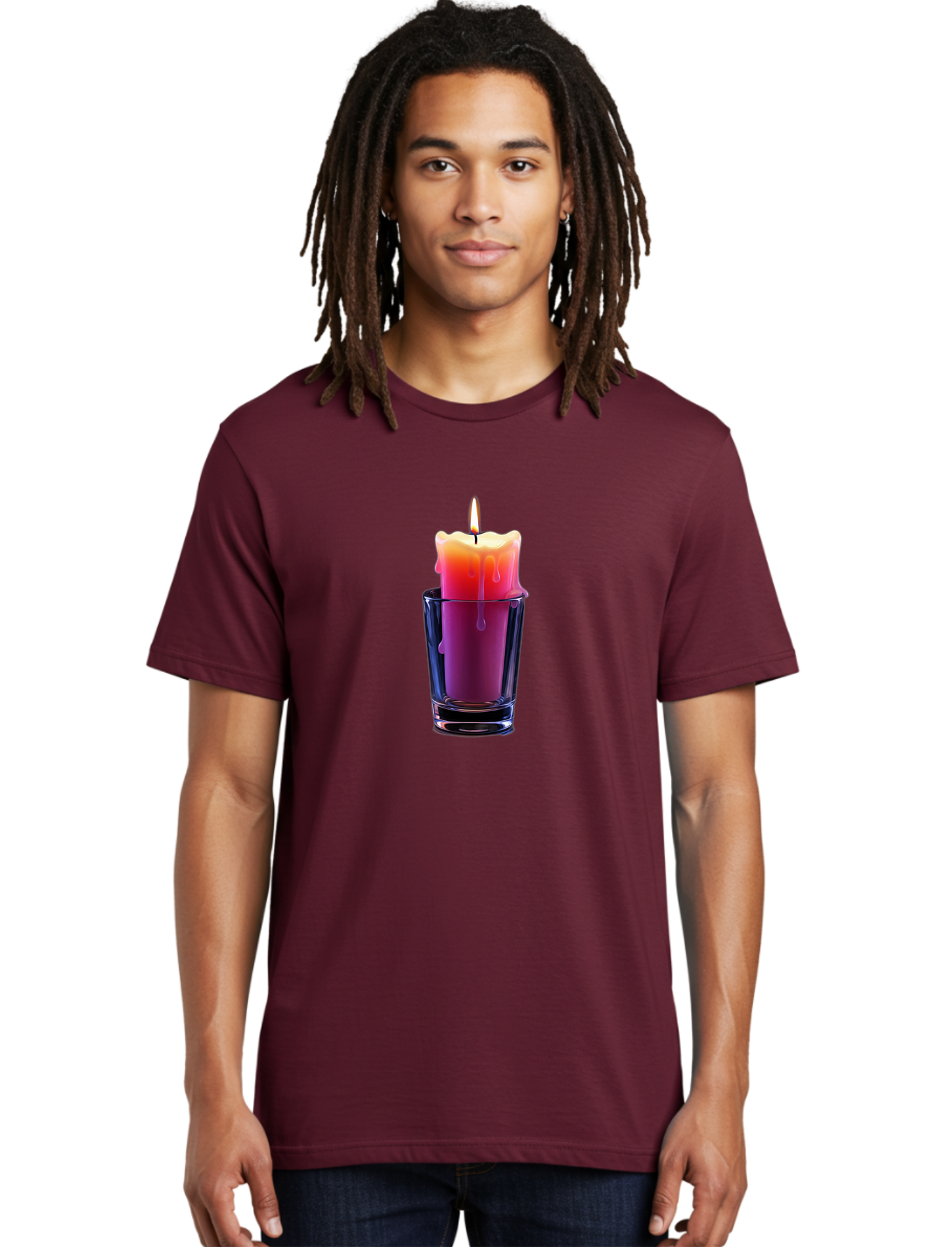 Candle-In-Glass-Holder Men'S Graphic Tee, 100% Cotton, Comfortable Casual Summer Wear, Machine Washable, Vintage Camera, Old Camera, Antique Camera, Black Camera, Classic Photography, Photography Equipment, Nostalgic Device, Film Camera, Bao180