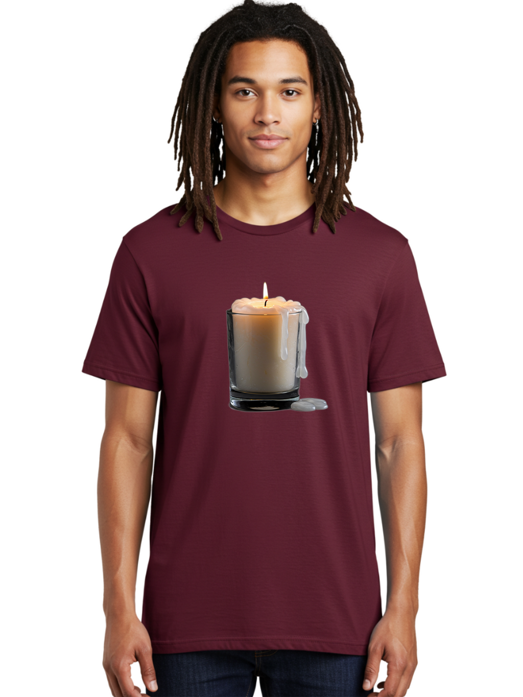 Candle-In-Glass Men'S Graphic Tee, 100% Cotton, Comfortable Casual Summer Wear, Machine Washable, Vintage Camera, Old Camera, Antique Camera, Black Camera, Classic Photography, Photography Equipment, Nostalgic Device, Film Camera, Camera Art Bao181