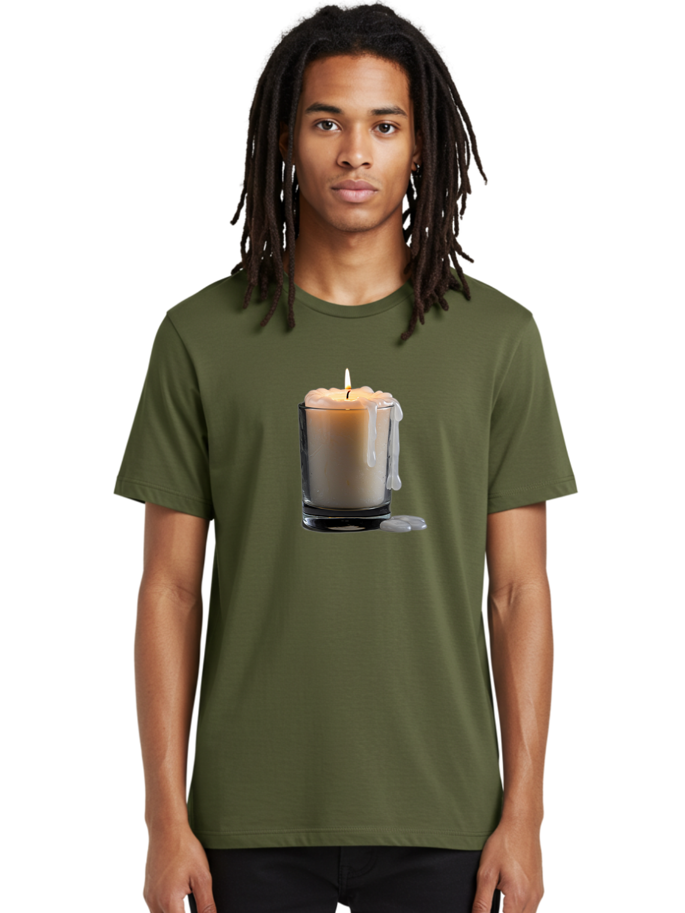 Candle-In-Glass Men'S Graphic Tee, 100% Cotton, Comfortable Casual Summer Wear, Machine Washable, Vintage Camera, Old Camera, Antique Camera, Black Camera, Classic Photography, Photography Equipment, Nostalgic Device, Film Camera, Camera Art Bao181