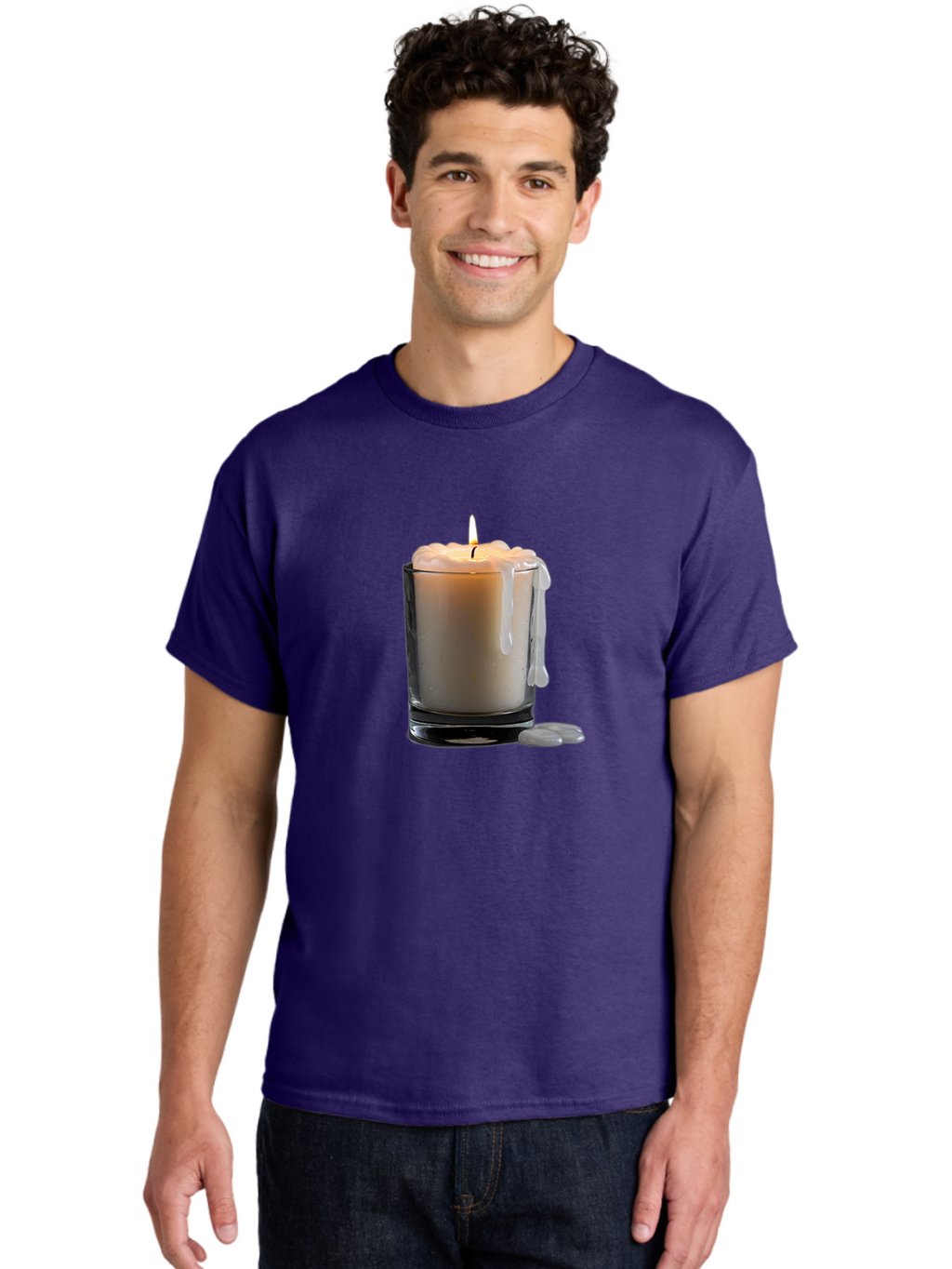 Candle-In-Glass Men'S Graphic Tee, 100% Cotton, Comfortable Casual Summer Wear, Machine Washable, Vintage Camera, Old Camera, Antique Camera, Black Camera, Classic Photography, Photography Equipment, Nostalgic Device, Film Camera, Camera Art Bao181