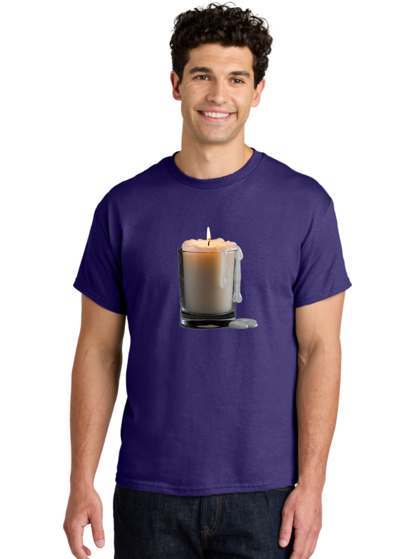 Candle-In-Glass Men'S Graphic Tee, 100% Cotton, Comfortable Casual Summer Wear, Machine Washable, Vintage Camera, Old Camera, Antique Camera, Black Camera, Classic Photography, Photography Equipment, Nostalgic Device, Film Camera, Camera Art Bao181