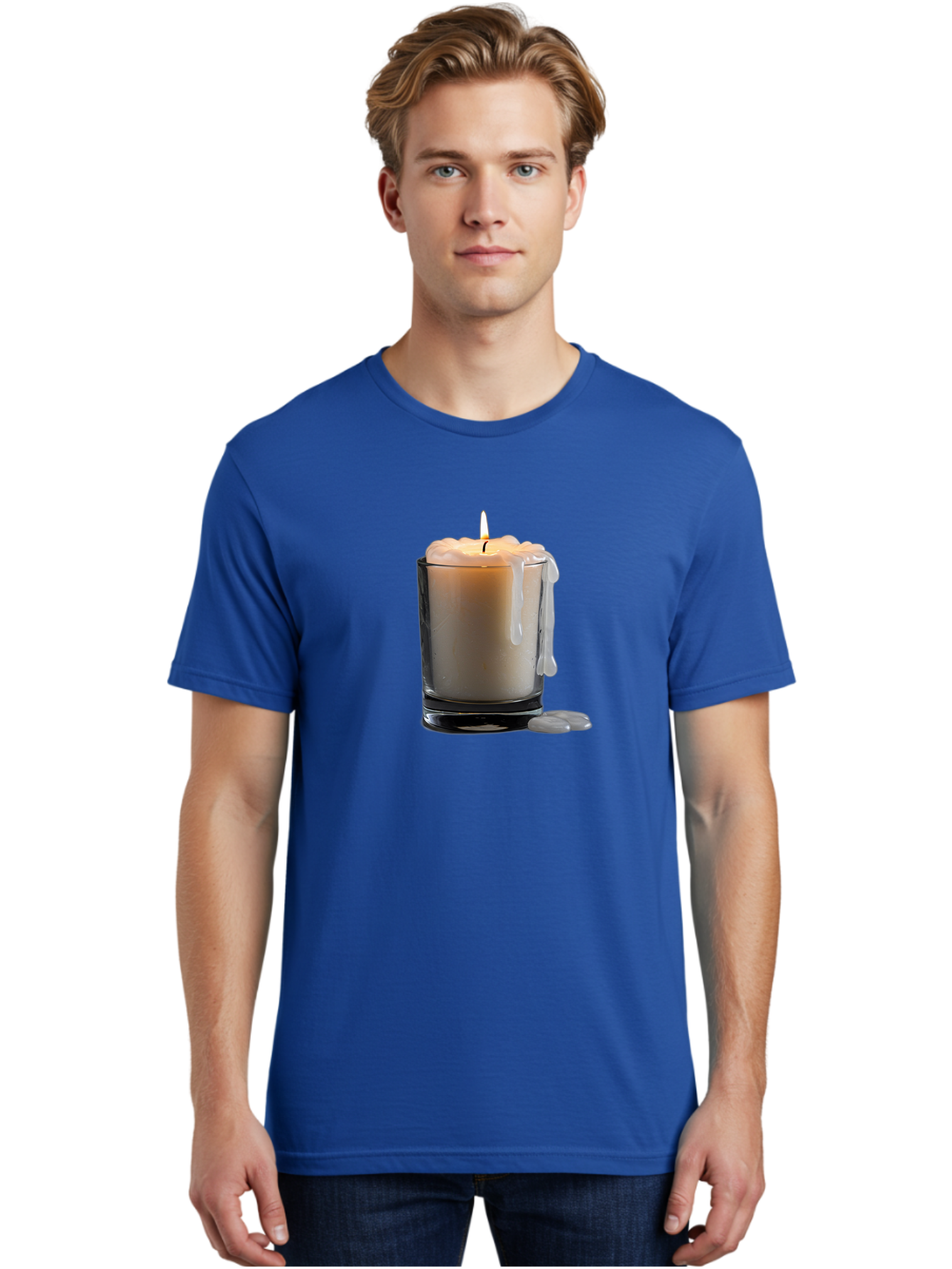 Candle-In-Glass Men'S Graphic Tee, 100% Cotton, Comfortable Casual Summer Wear, Machine Washable, Vintage Camera, Old Camera, Antique Camera, Black Camera, Classic Photography, Photography Equipment, Nostalgic Device, Film Camera, Camera Art Bao181