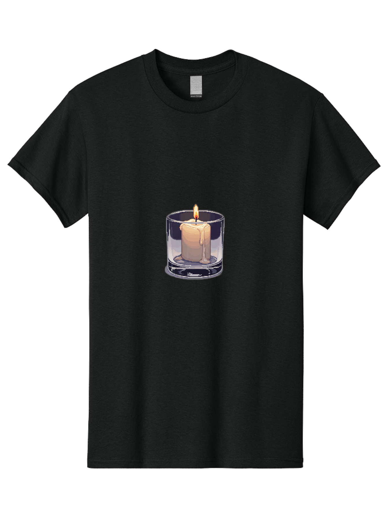 Candle-In-Holder Men'S Graphic Tee, 100% Cotton, Comfortable Casual Summer Wear, Machine Washable, Vintage Camera, Old Camera, Antique Camera, Black Camera, Classic Photography, Photography Equipment, Nostalgic Device, Film Camera, Camera Art Bao182