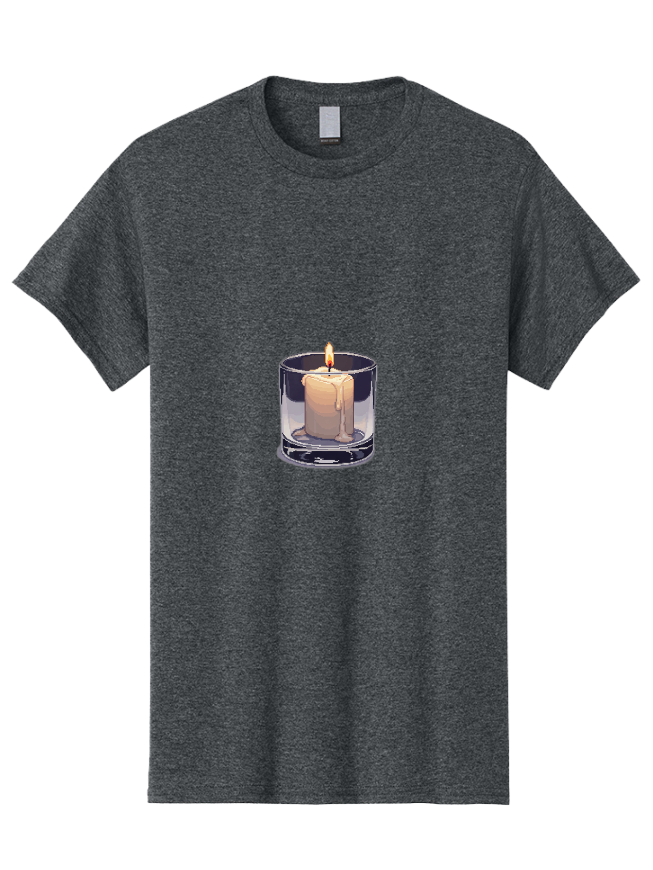 Candle-In-Holder Men'S Graphic Tee, 100% Cotton, Comfortable Casual Summer Wear, Machine Washable, Vintage Camera, Old Camera, Antique Camera, Black Camera, Classic Photography, Photography Equipment, Nostalgic Device, Film Camera, Camera Art Bao182