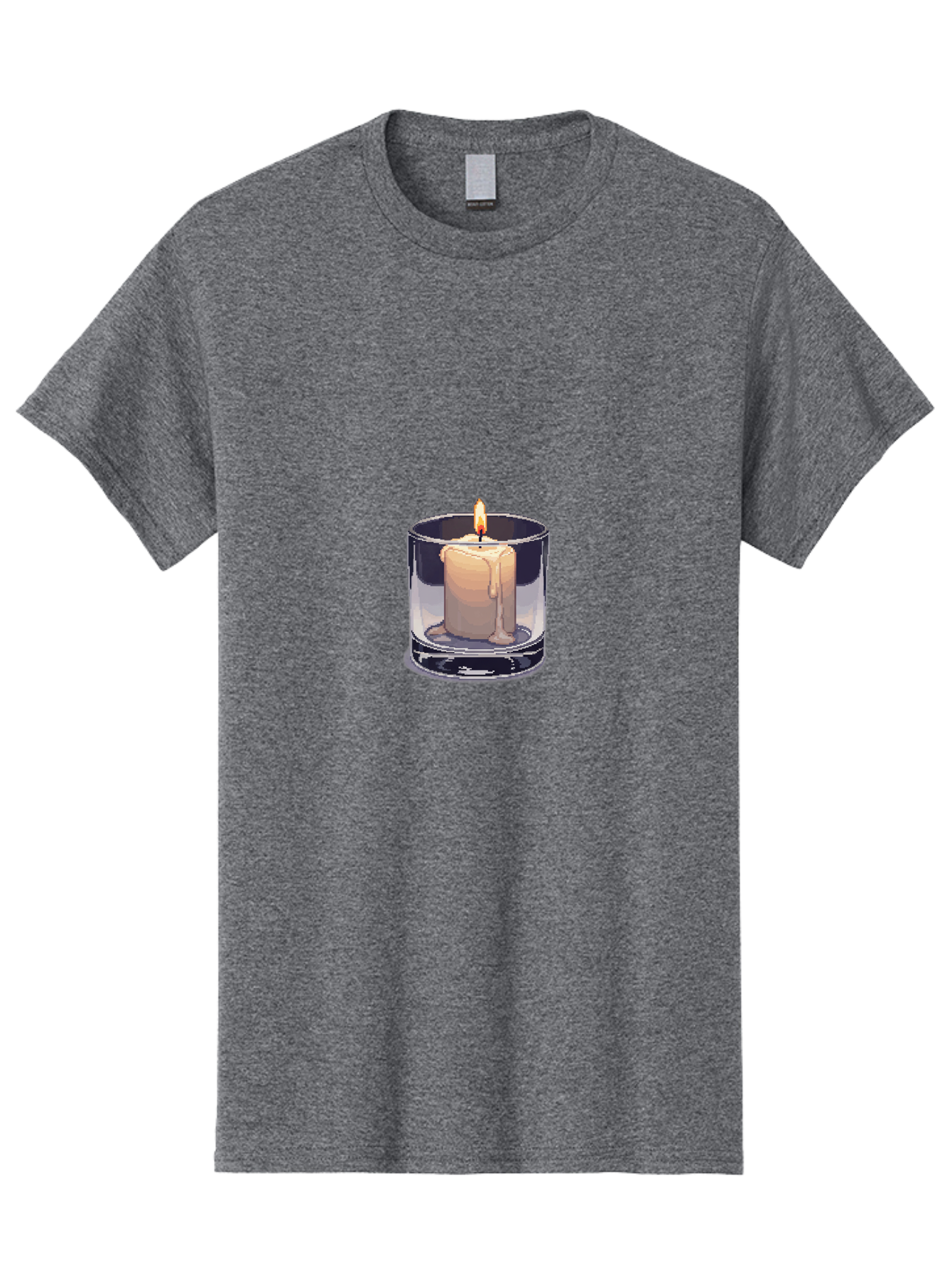 Candle-In-Holder Men'S Graphic Tee, 100% Cotton, Comfortable Casual Summer Wear, Machine Washable, Vintage Camera, Old Camera, Antique Camera, Black Camera, Classic Photography, Photography Equipment, Nostalgic Device, Film Camera, Camera Art Bao182