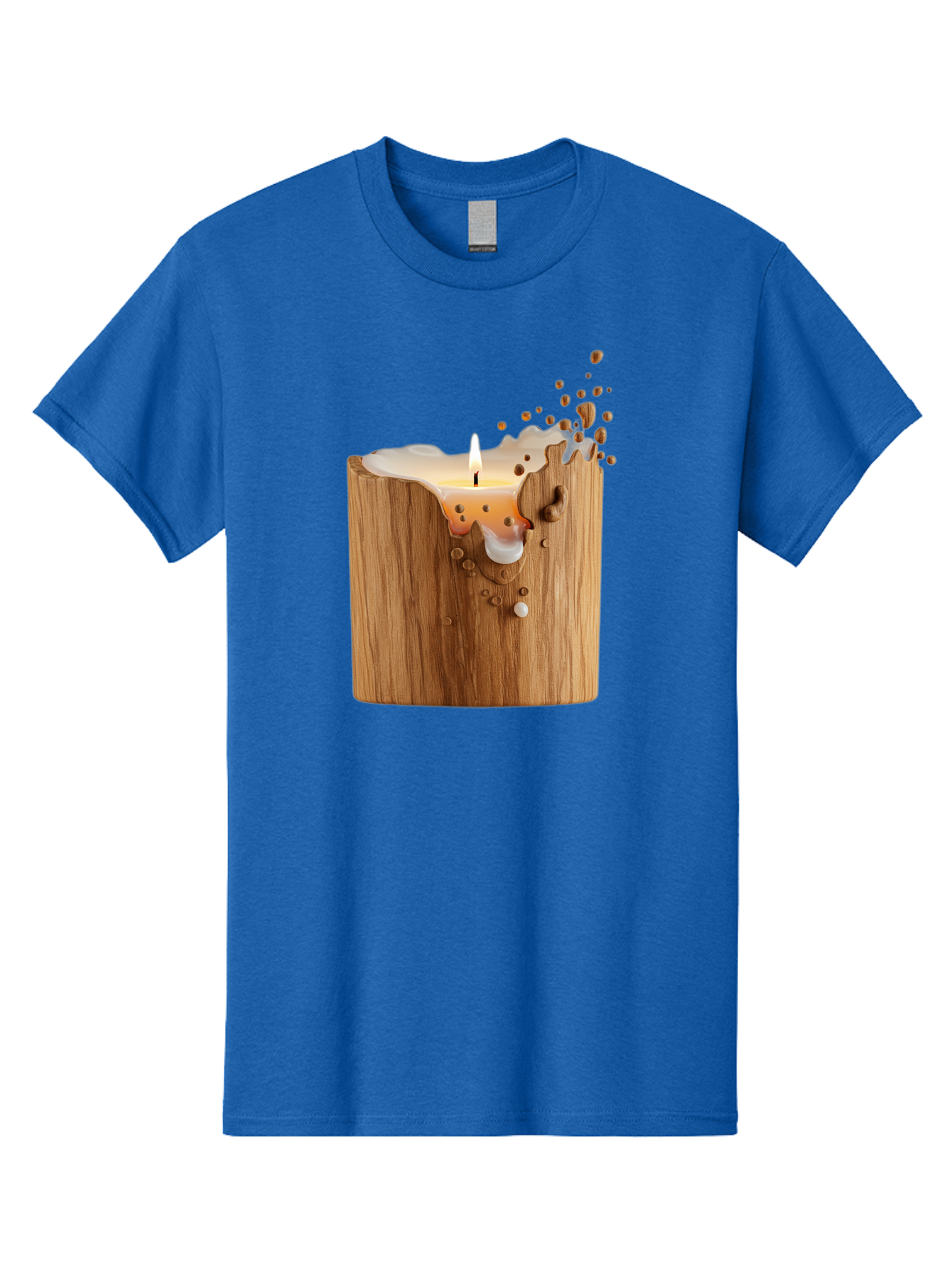 Candle-In-Wood Men'S Graphic Tee, 100% Cotton, Comfortable Casual Summer Wear, Machine Washable, Vintage Camera, Old Camera, Antique Camera, Black Camera, Classic Photography, Photography Equipment, Nostalgic Device, Film Camera, Camera Art Bao184