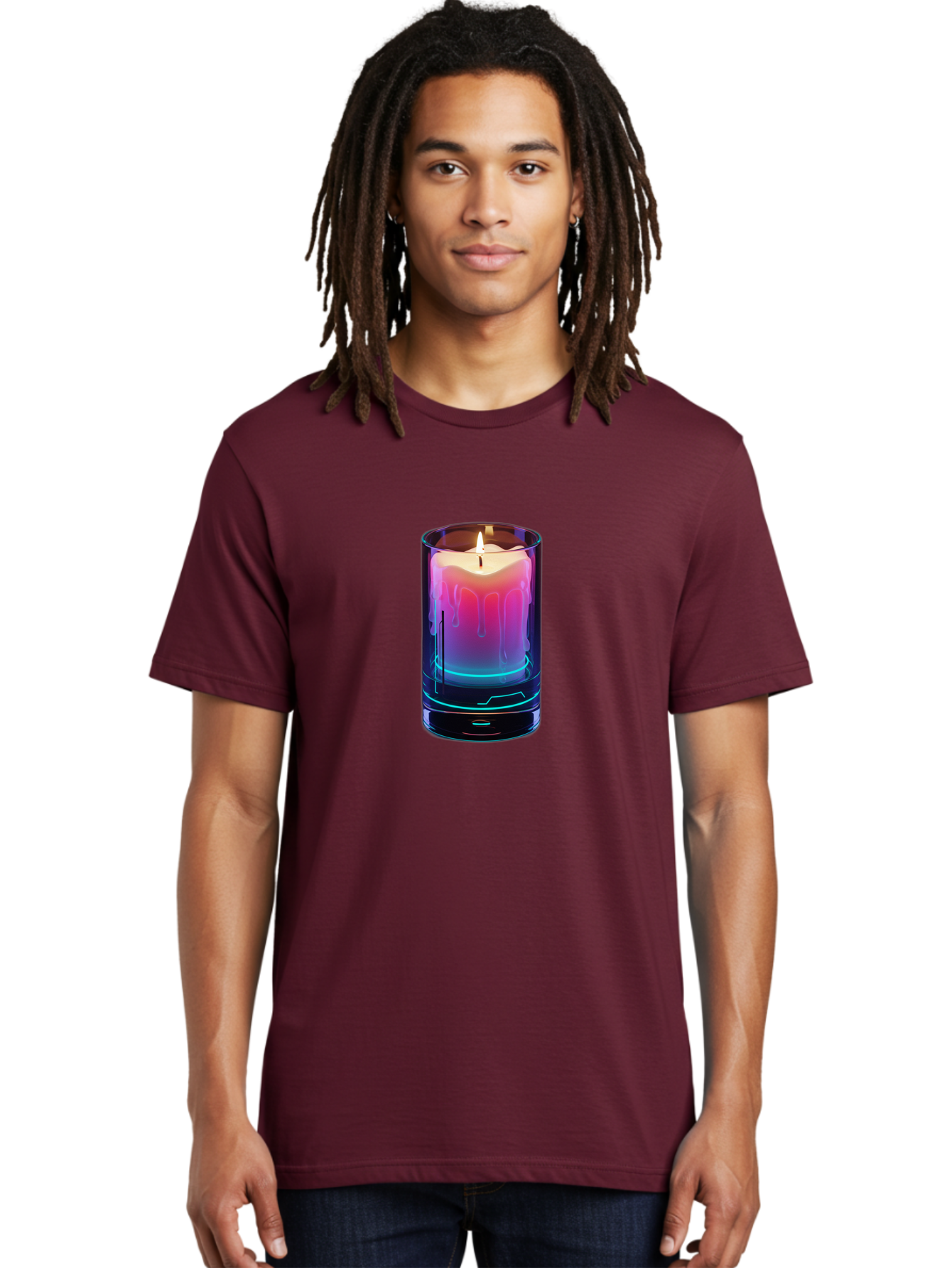 Candle Men'S Graphic Tee, 100% Cotton, Comfortable Casual Summer Wear, Machine Washable, Vintage Camera, Old Camera, Antique Camera, Black Camera, Classic Photography, Photography Equipment, Nostalgic Device, Film Camera, Camera Art Bao186
