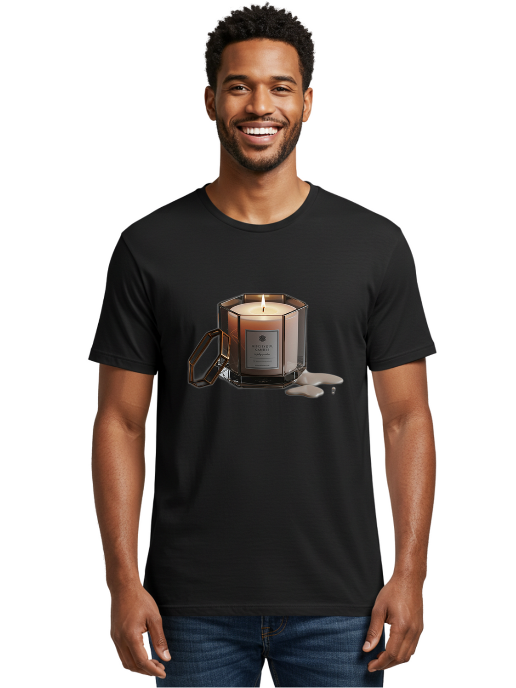 Candles Men'S Graphic Tee, 100% Cotton, Comfortable Casual Summer Wear, Machine Washable, Vintage Camera, Old Camera, Antique Camera, Black Camera, Classic Photography, Photography Equipment, Nostalgic Device, Film Camera, Camera Art Bao187