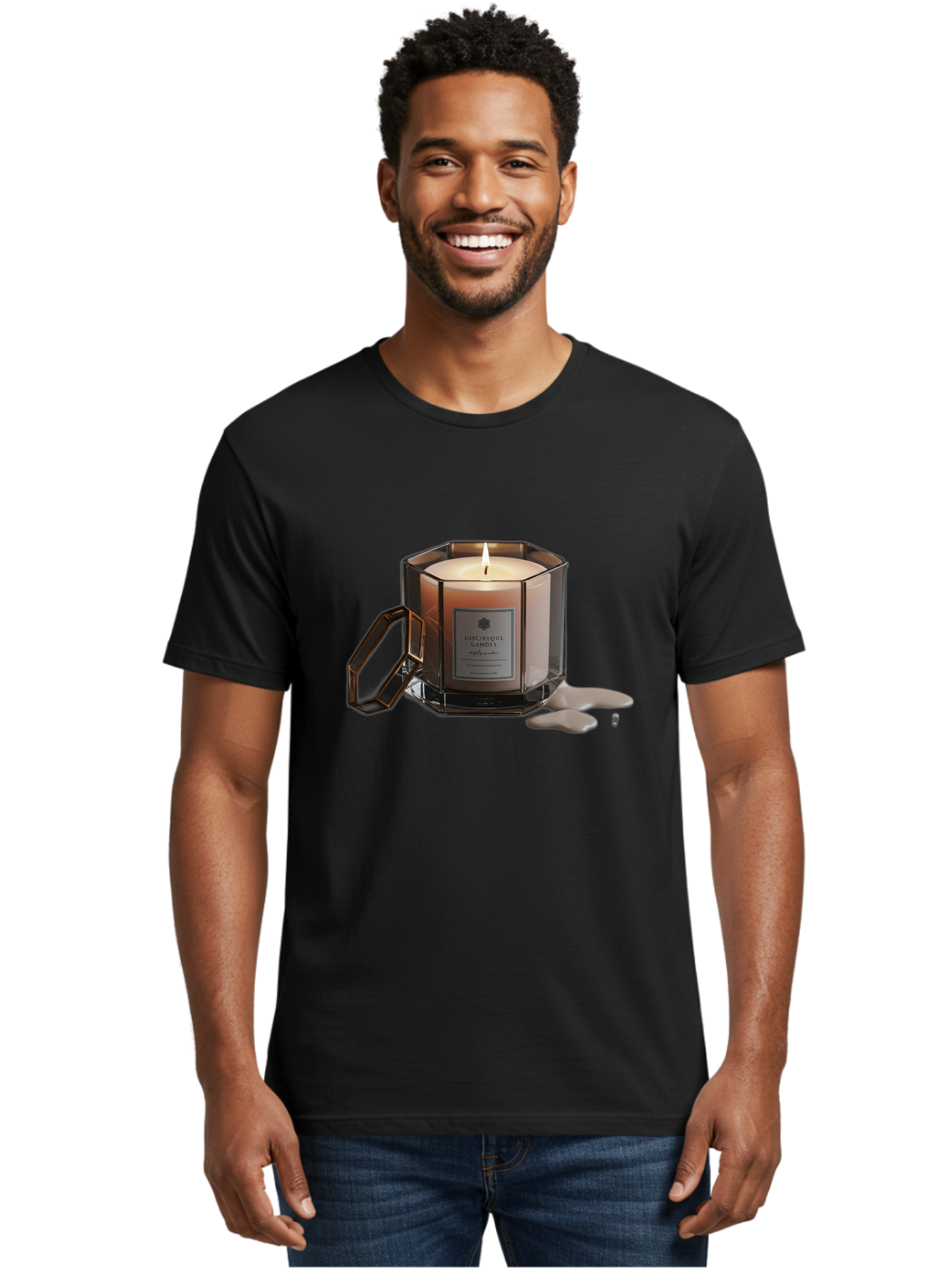 Candles Men'S Graphic Tee, 100% Cotton, Comfortable Casual Summer Wear, Machine Washable, Vintage Camera, Old Camera, Antique Camera, Black Camera, Classic Photography, Photography Equipment, Nostalgic Device, Film Camera, Camera Art Bao187