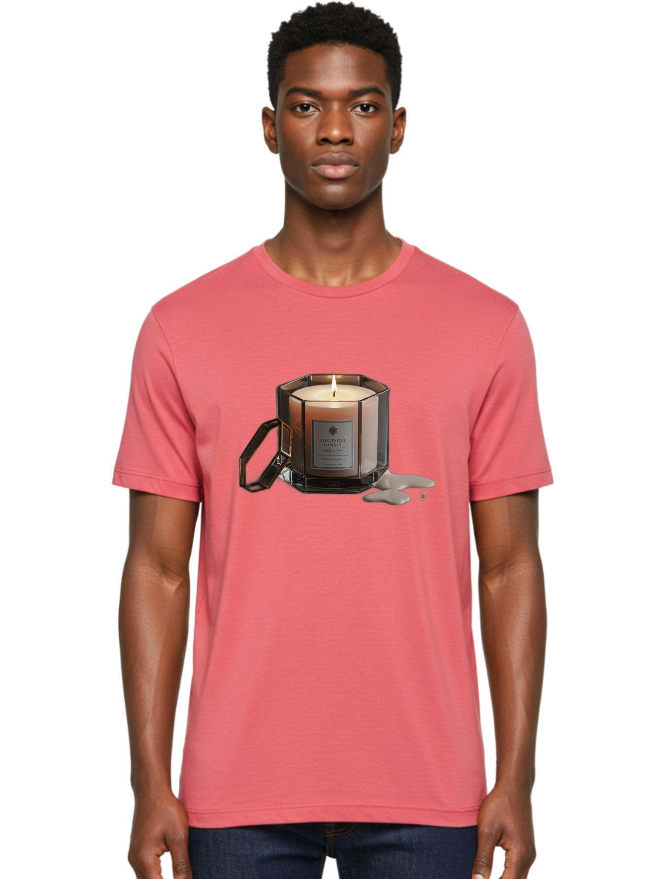Candles Men'S Graphic Tee, 100% Cotton, Comfortable Casual Summer Wear, Machine Washable, Vintage Camera, Old Camera, Antique Camera, Black Camera, Classic Photography, Photography Equipment, Nostalgic Device, Film Camera, Camera Art Bao187